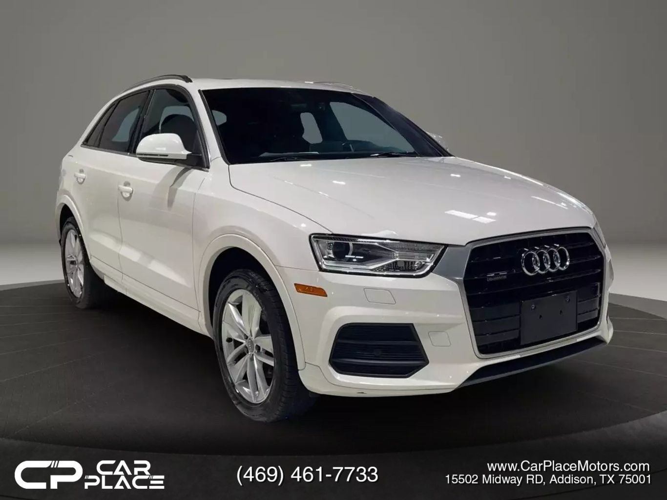 2017 AUDI Q3 SUV 4-CYL, TURBO, 2.0 LITER PREMIUM PLUS SPORT UTILITY 4D