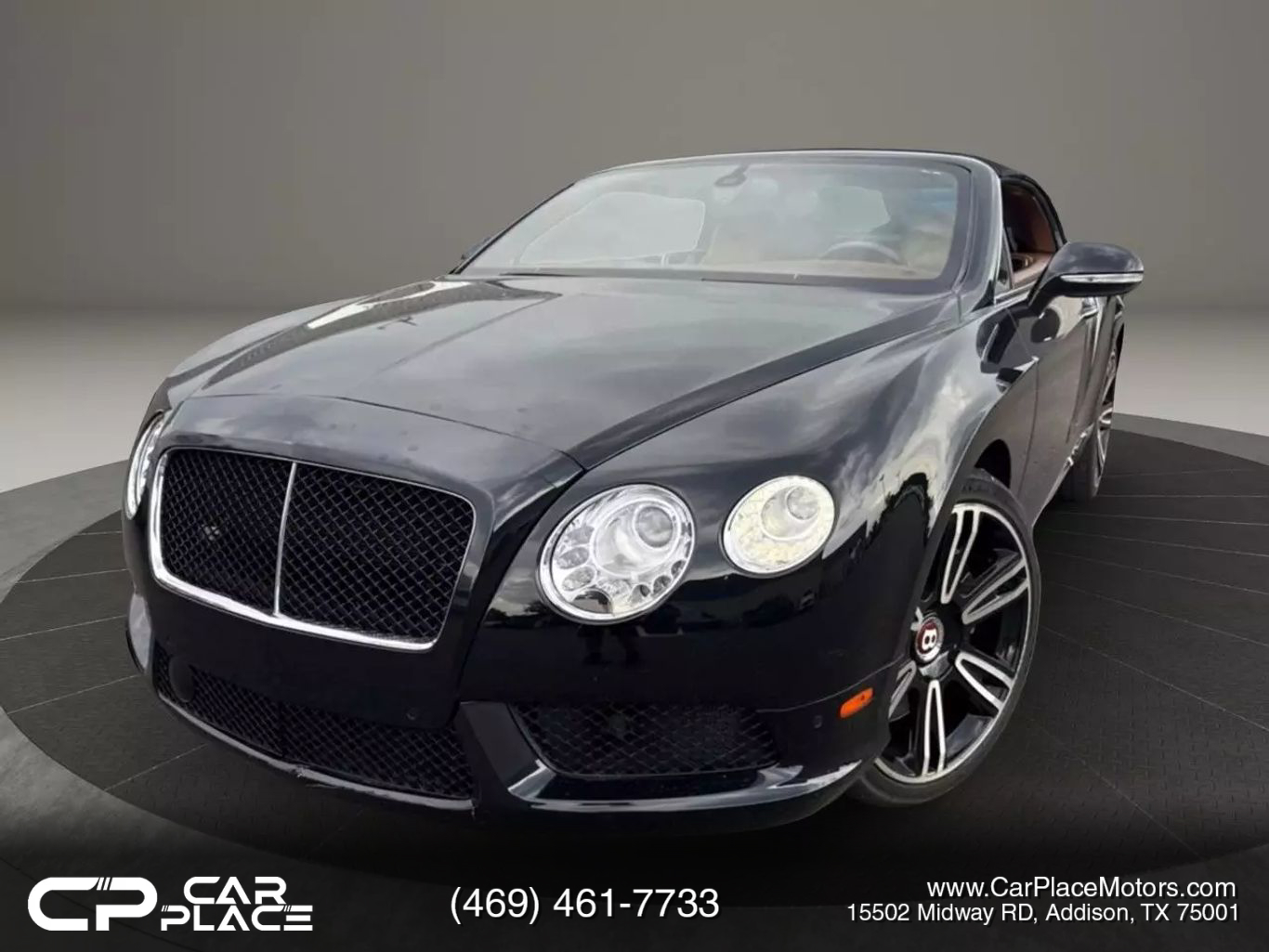 2013 BENTLEY CONTINENTAL CONVERTIBLE V8, TWIN TURBO, 4.0 LITER GTC CONVERTIBLE 2D