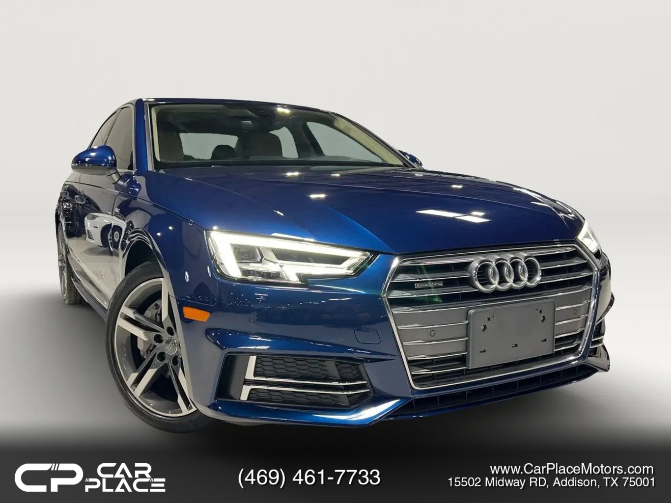 2017 AUDI A4 SEDAN 4-CYL, TURBO, 2.0 LITER PREMIUM PLUS SEDAN 4D