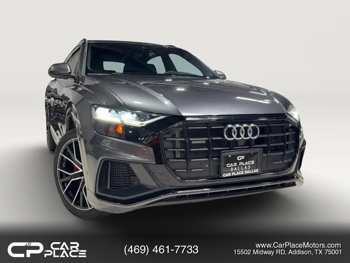 2020 AUDI Q8 SUV V6, TURBO, 3.0 LITER 55 TFSI PREMIUM PLUS SPORT UTILITY 4D