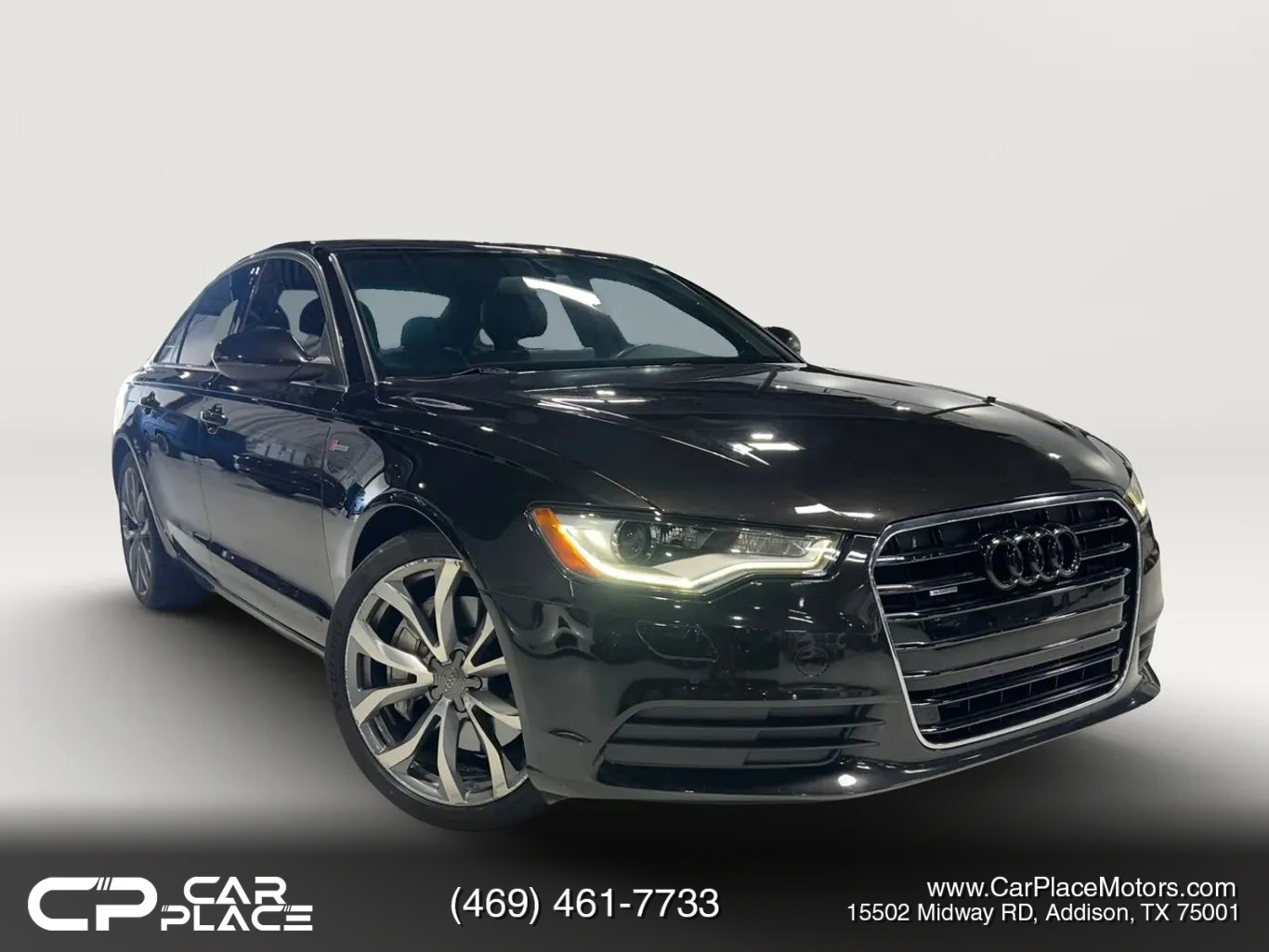2013 AUDI A6 SEDAN V6, SUPERCHARGED, 3.0 LITER 3.0T PREMIUM PLUS SEDAN 4D