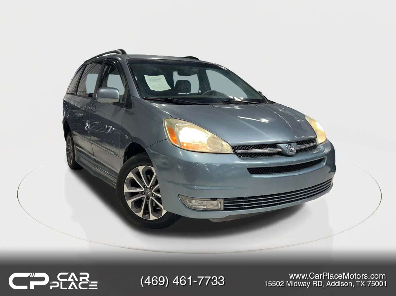 2004 TOYOTA SIENNA VAN V6, 3.3 LITER XLE MINIVAN 4D