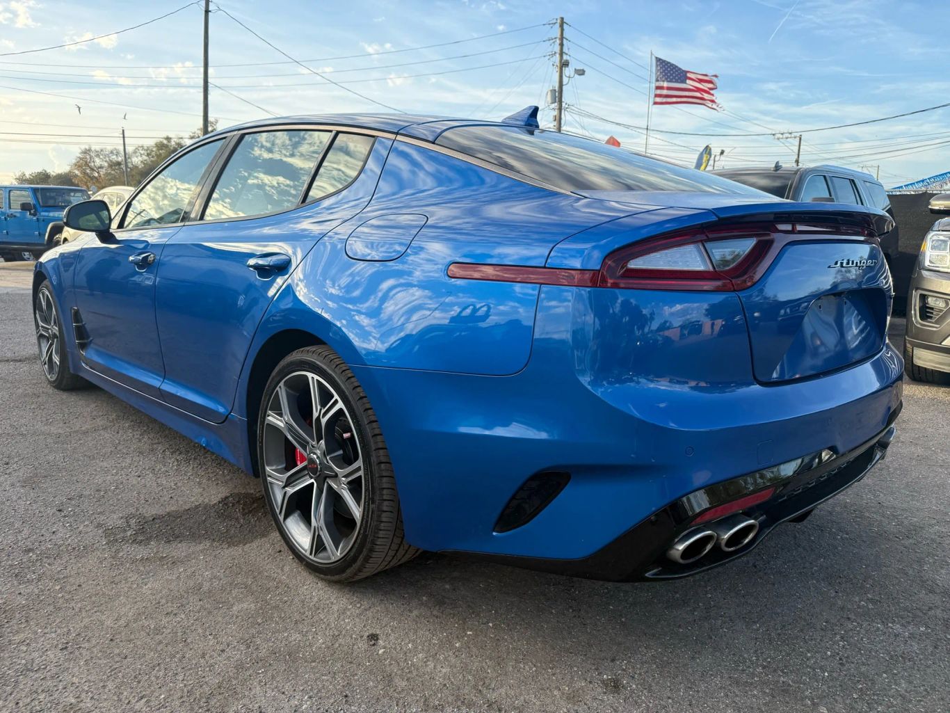 2019 KIA STINGER SEDAN V6, TWIN TURBO, 3.3 LITER GT1 SEDAN 4D - Tampa Motor Cars