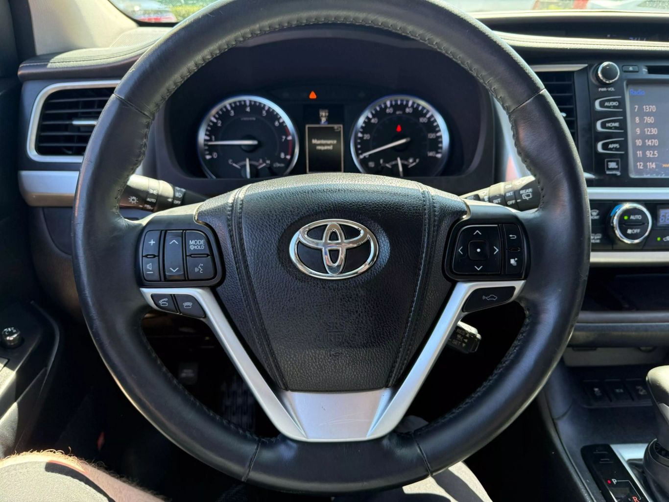 2015 TOYOTA HIGHLANDER SUV V6, 3.5 LITER LIMITED SPORT UTILITY 4D
