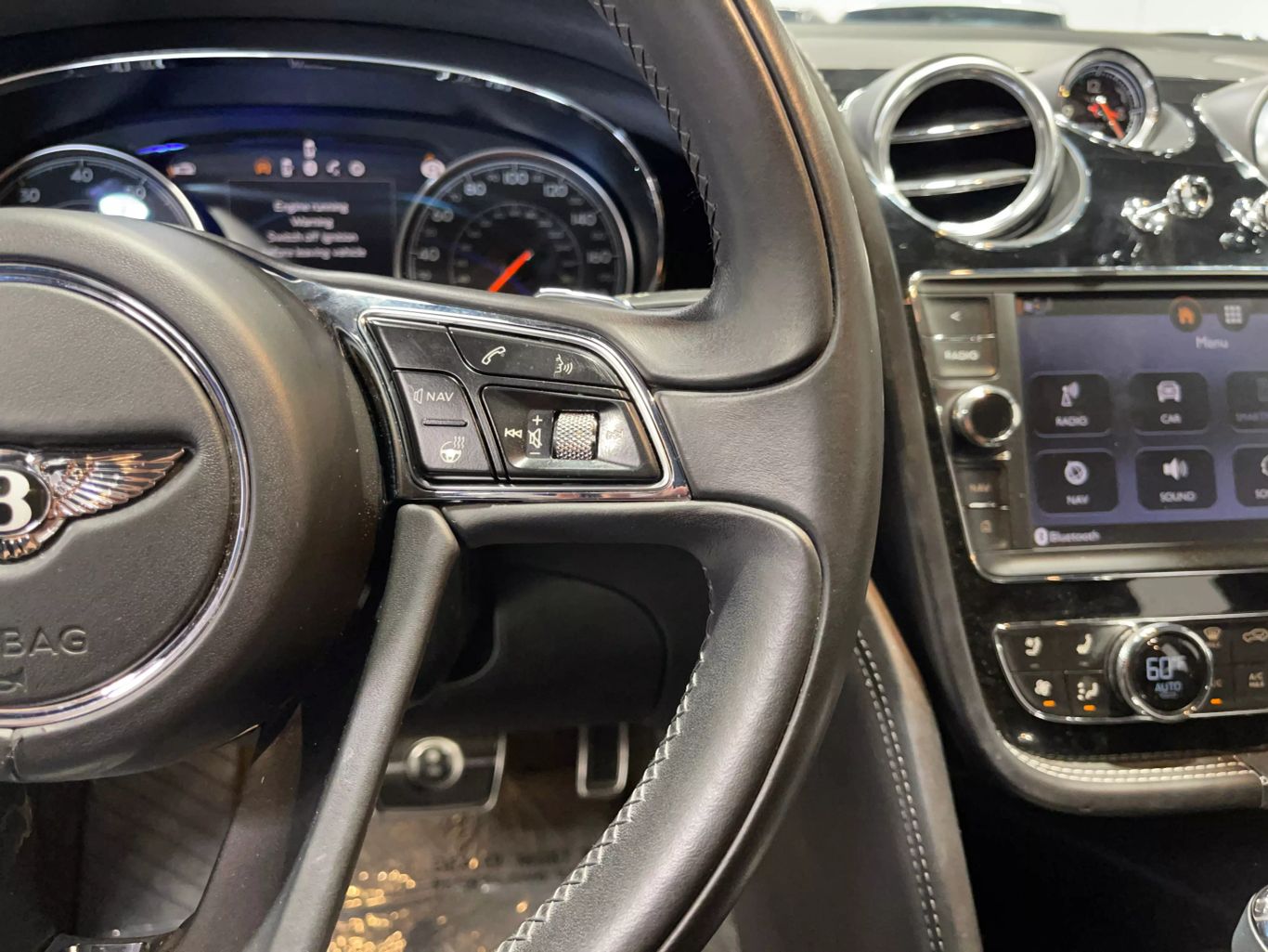 2019 BENTLEY BENTAYGA SUV V8, TWIN TURBO, 4.0 LITER V8 SPORT UTILITY 4D