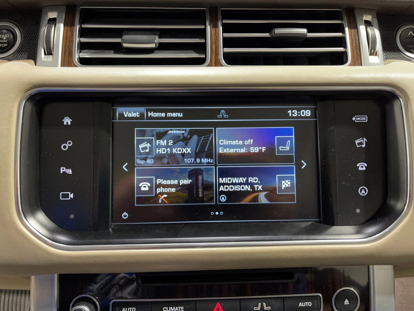 2016 LAND ROVER RANGE ROVER SUV V6, SUPERCHARGED, 3.0L HSE SPORT UTILITY 4D