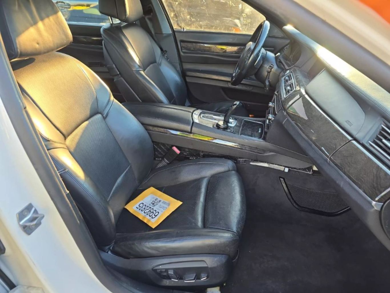 2015 BMW 7 SERIES SEDAN V8, TWIN TURBO, 4.4 LITER 750LI SEDAN 4D