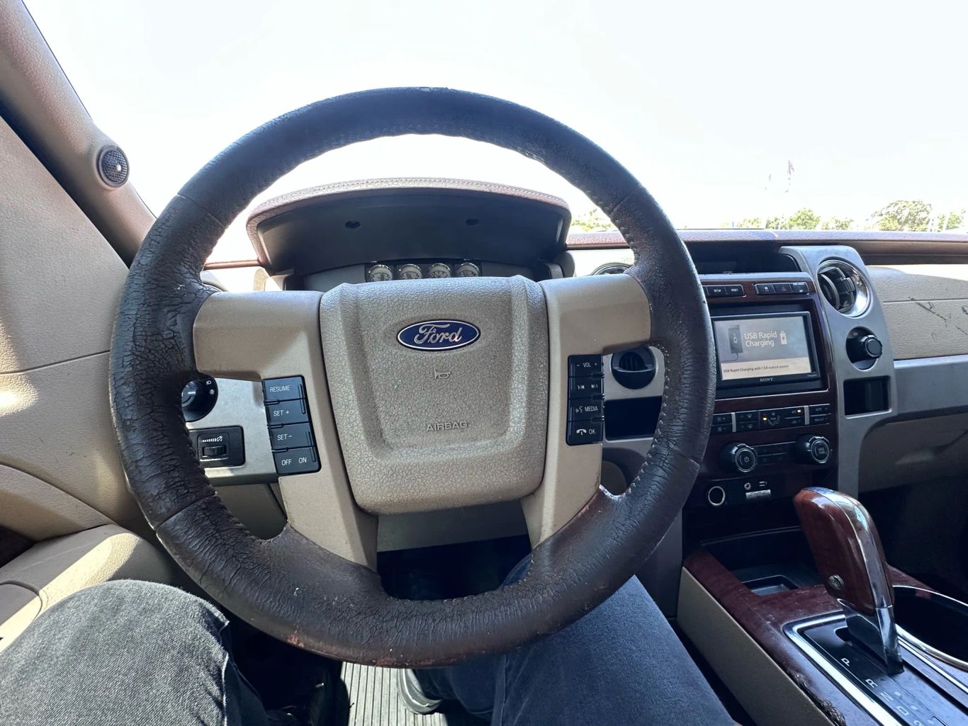 2010 FORD F150 SUPERCREW CAB PICKUP V8, FLEX FUEL, 5.4 LITER KING RANCH PICKUP 4D 5 1/2 FT - Tampa Motor Cars