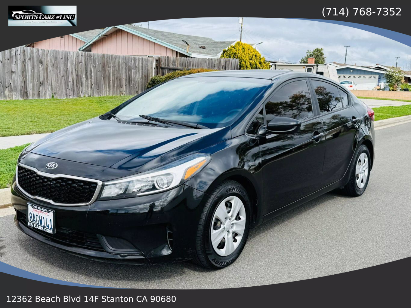 2017 KIA FORTE SEDAN 4-CYL, 2.0 LITER LX SEDAN 4D