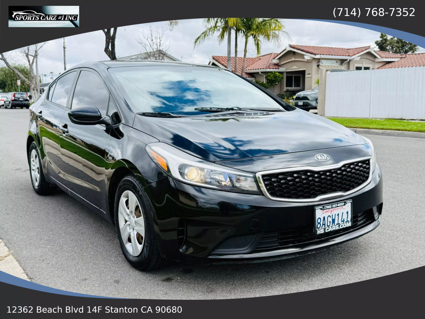 2017 KIA FORTE SEDAN 4-CYL, 2.0 LITER LX SEDAN 4D