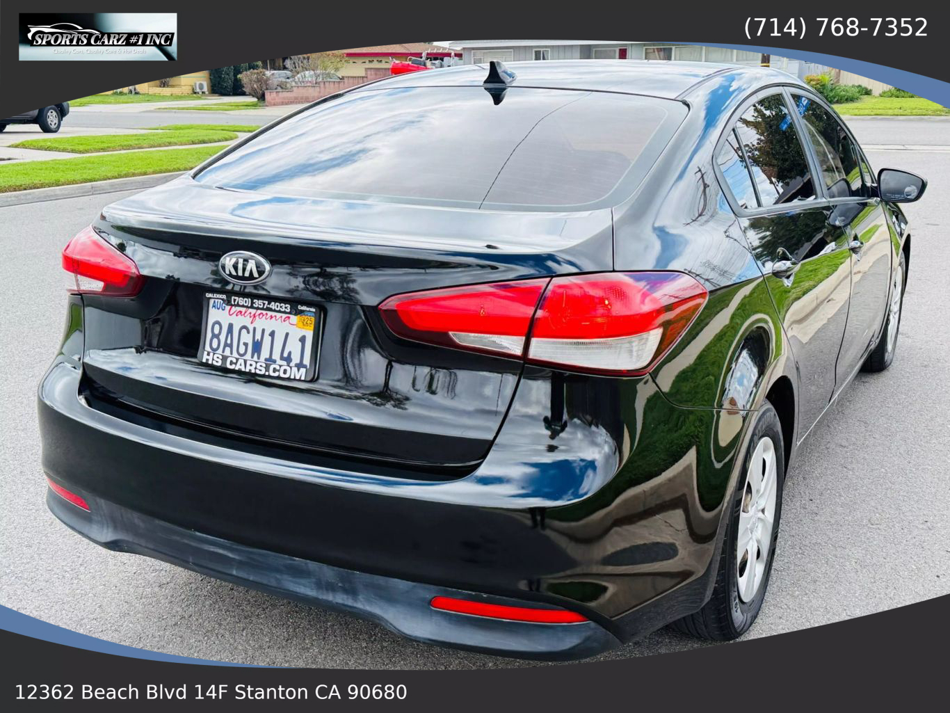 2017 KIA FORTE SEDAN 4-CYL, 2.0 LITER LX SEDAN 4D