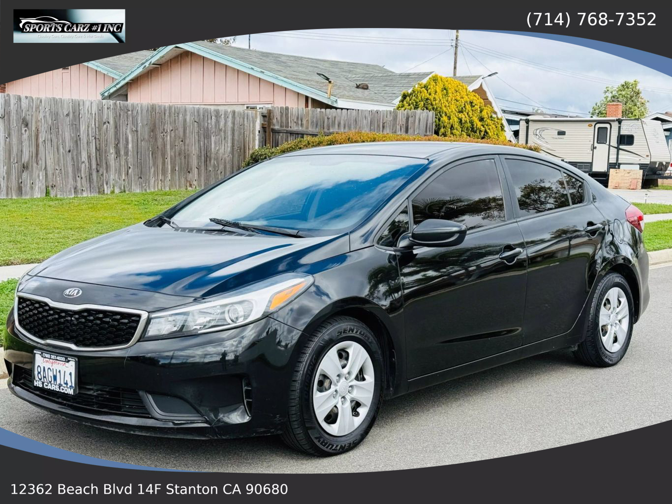 2017 KIA FORTE SEDAN 4-CYL, 2.0 LITER LX SEDAN 4D