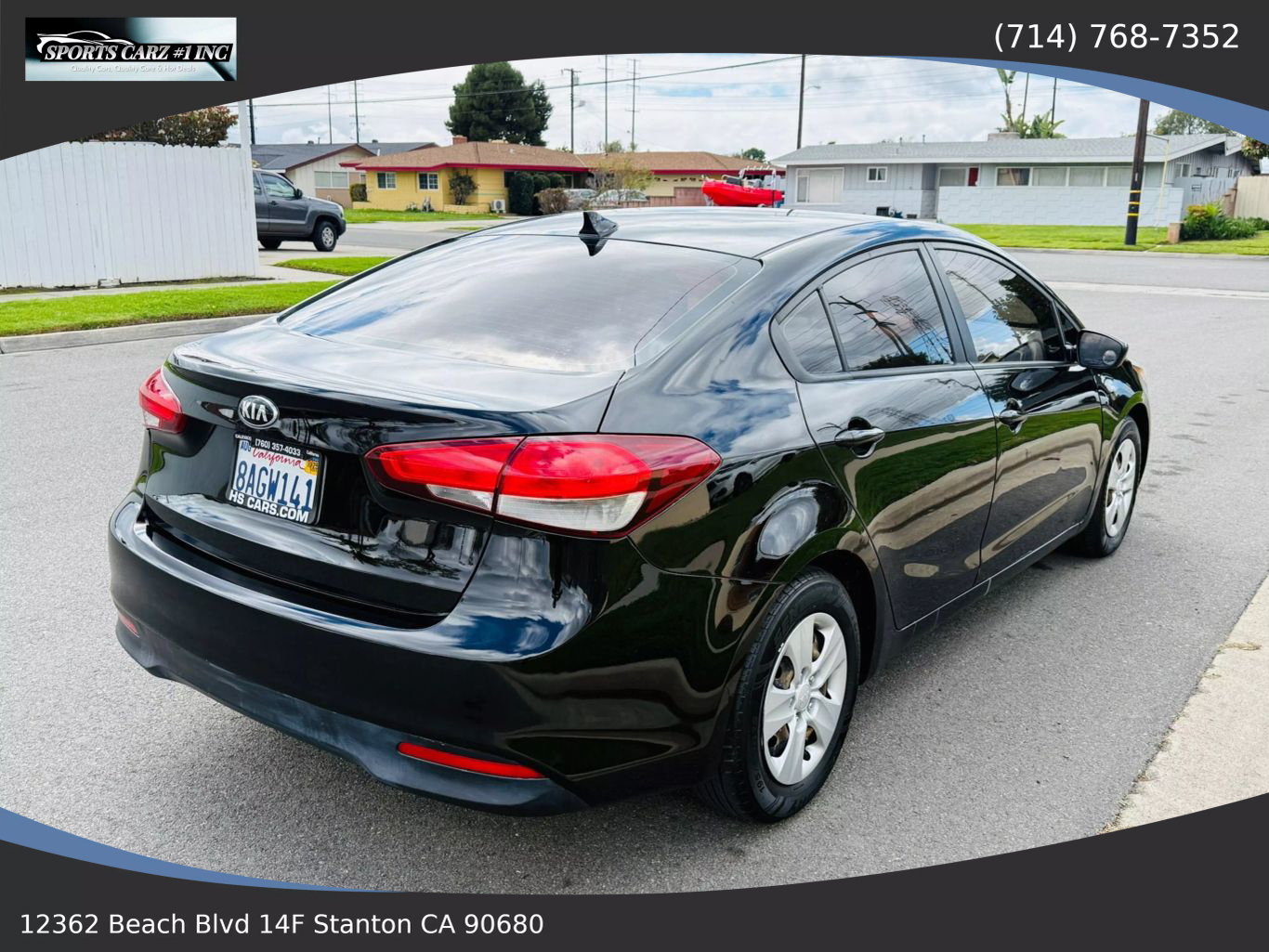 2017 KIA FORTE SEDAN 4-CYL, 2.0 LITER LX SEDAN 4D