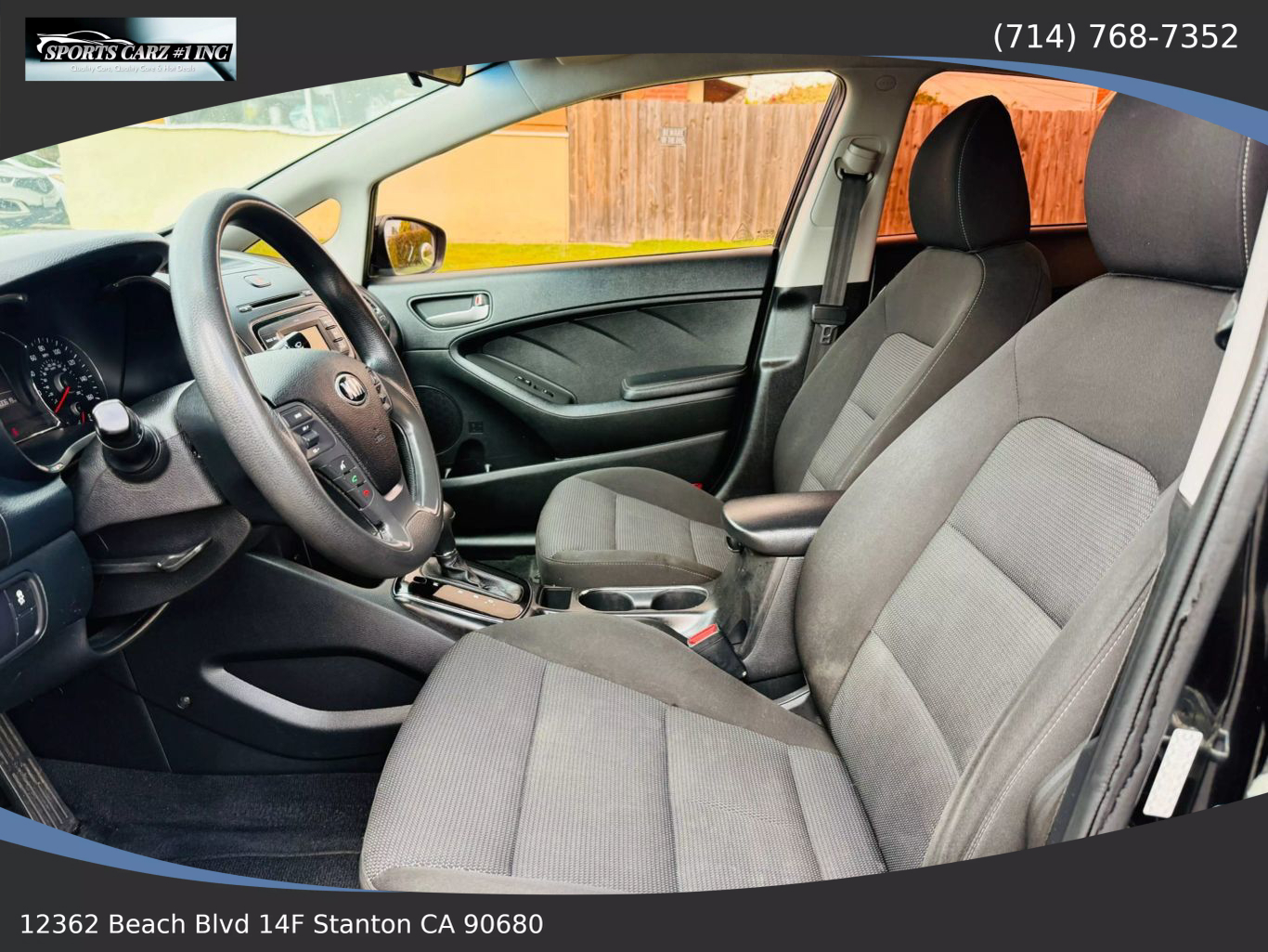 2017 KIA FORTE SEDAN 4-CYL, 2.0 LITER LX SEDAN 4D