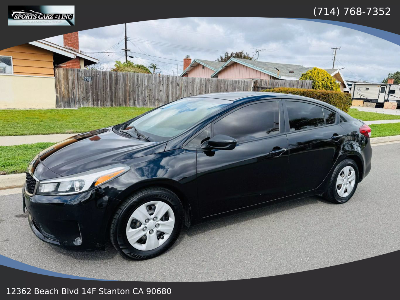 2017 KIA FORTE SEDAN 4-CYL, 2.0 LITER LX SEDAN 4D