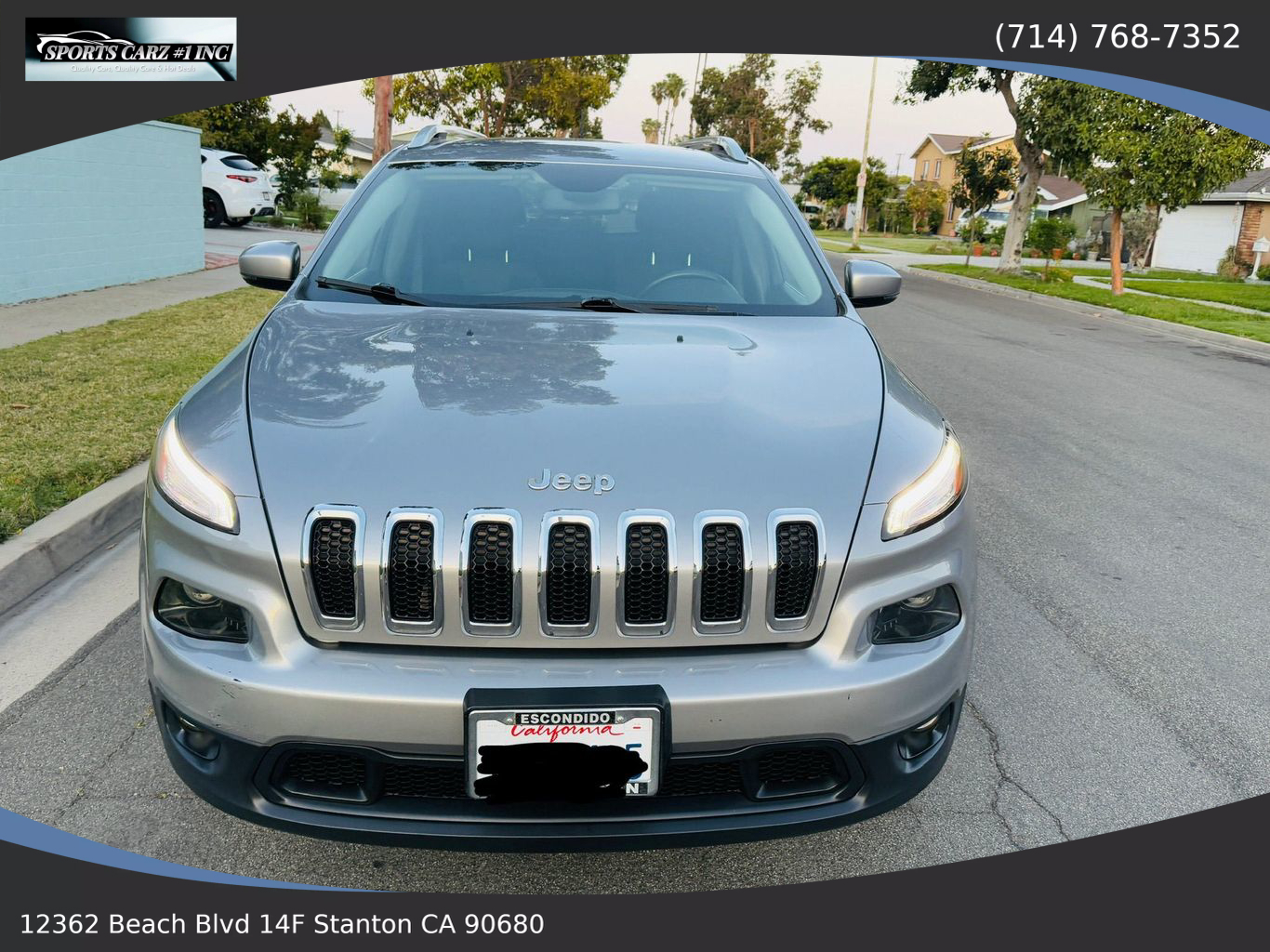2015 JEEP CHEROKEE SUV V6, 3.2 LITER ALTITUDE SPORT UTILITY 4D