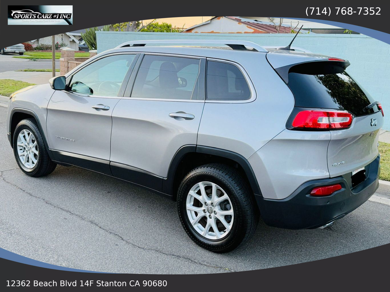 2015 JEEP CHEROKEE SUV V6, 3.2 LITER ALTITUDE SPORT UTILITY 4D