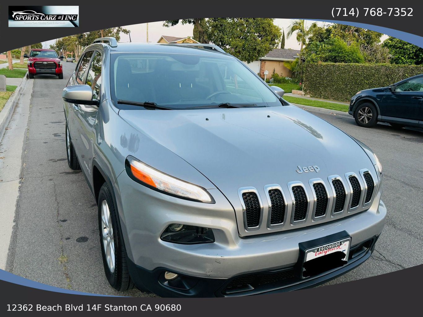 2015 JEEP CHEROKEE SUV V6, 3.2 LITER ALTITUDE SPORT UTILITY 4D