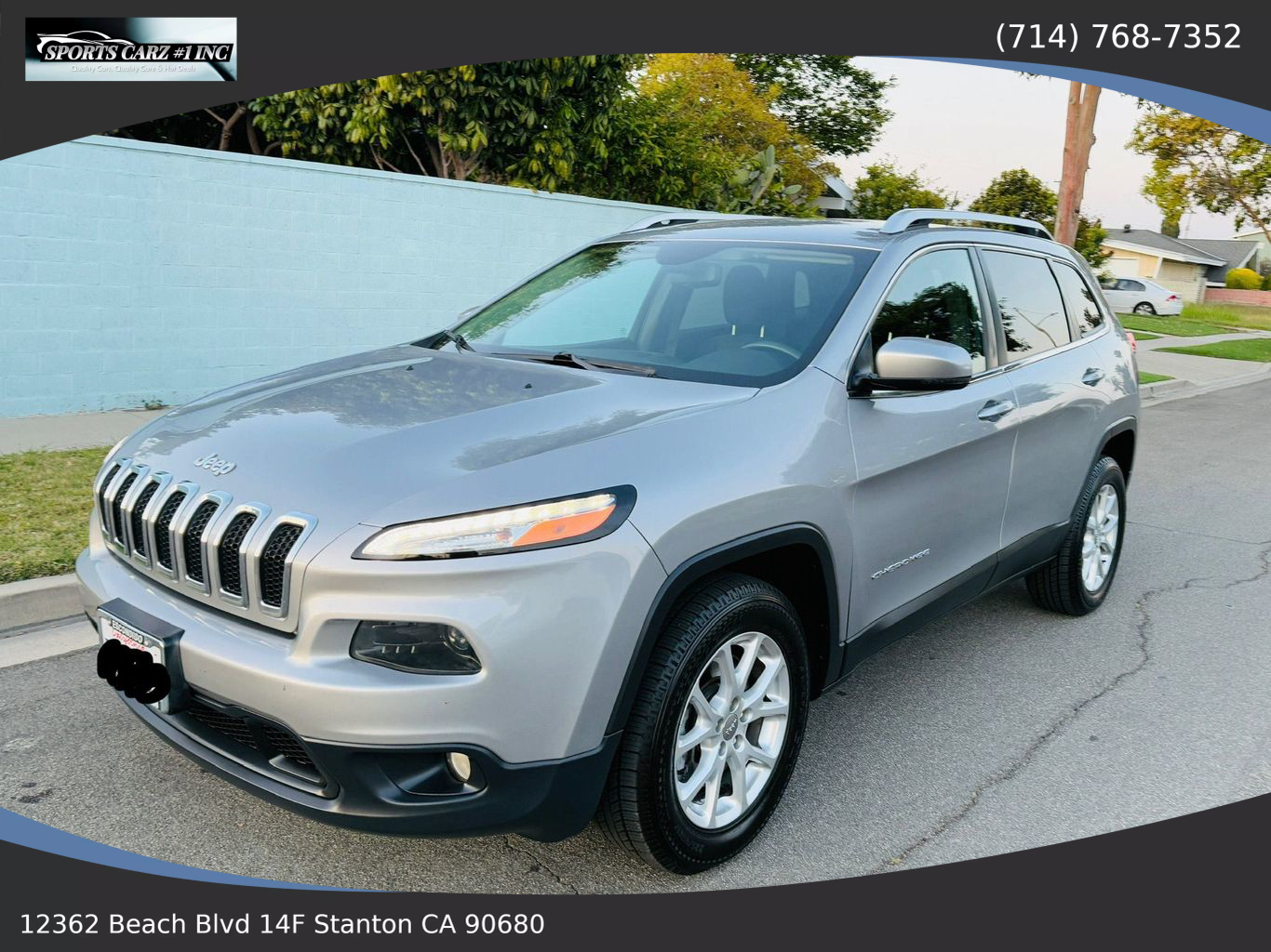 2015 JEEP CHEROKEE SUV V6, 3.2 LITER ALTITUDE SPORT UTILITY 4D