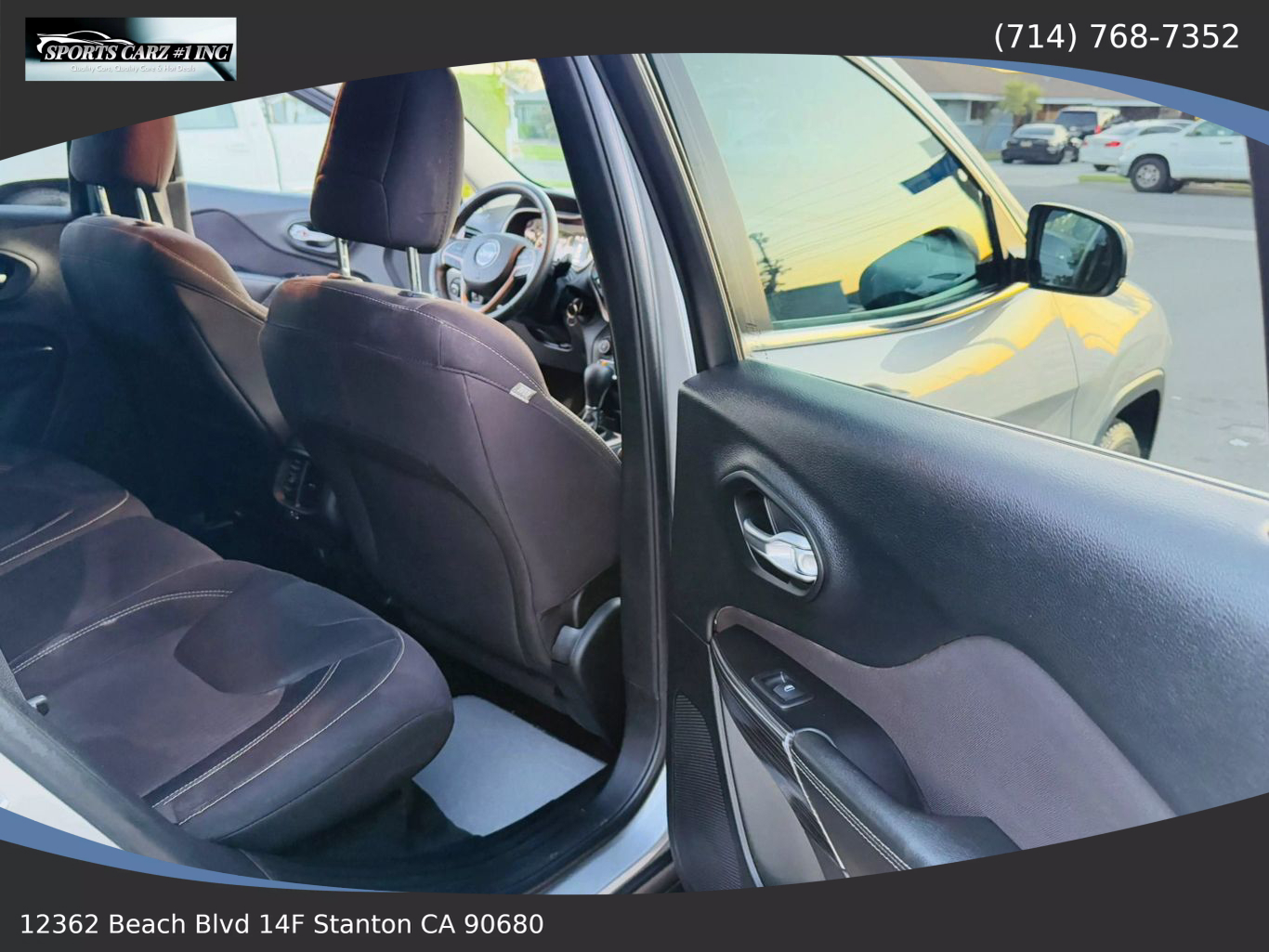 2015 JEEP CHEROKEE SUV V6, 3.2 LITER ALTITUDE SPORT UTILITY 4D