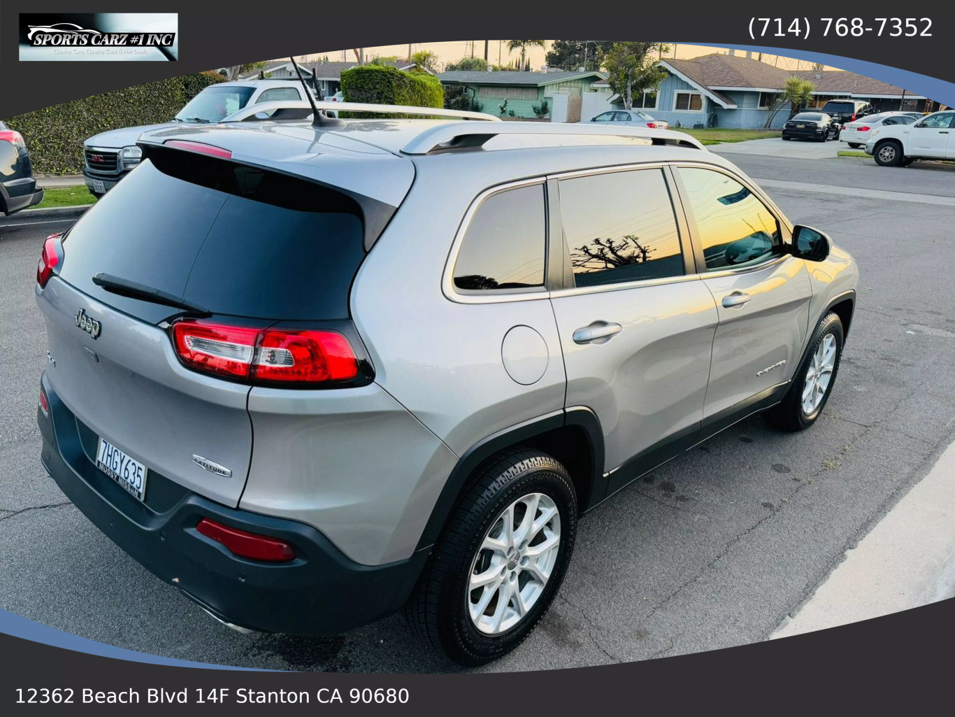 2015 JEEP CHEROKEE SUV V6, 3.2 LITER ALTITUDE SPORT UTILITY 4D