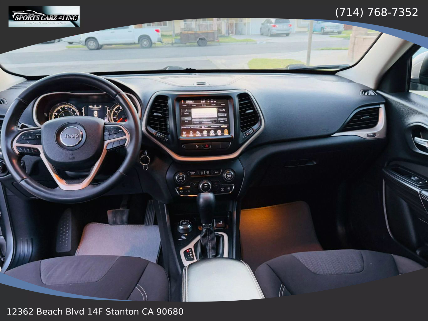 2015 JEEP CHEROKEE SUV V6, 3.2 LITER ALTITUDE SPORT UTILITY 4D