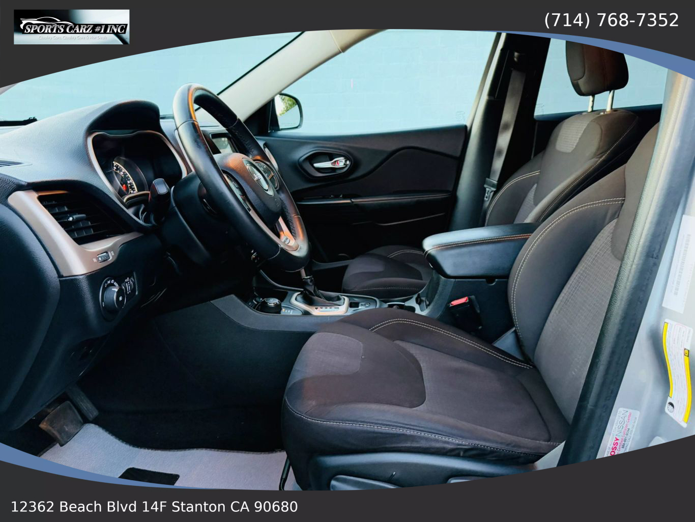 2015 JEEP CHEROKEE SUV V6, 3.2 LITER ALTITUDE SPORT UTILITY 4D
