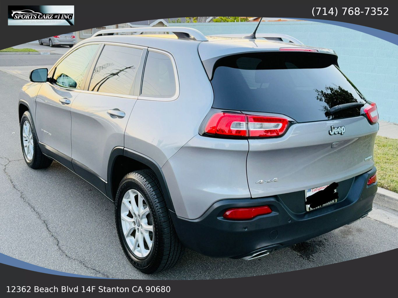 2015 JEEP CHEROKEE SUV V6, 3.2 LITER ALTITUDE SPORT UTILITY 4D