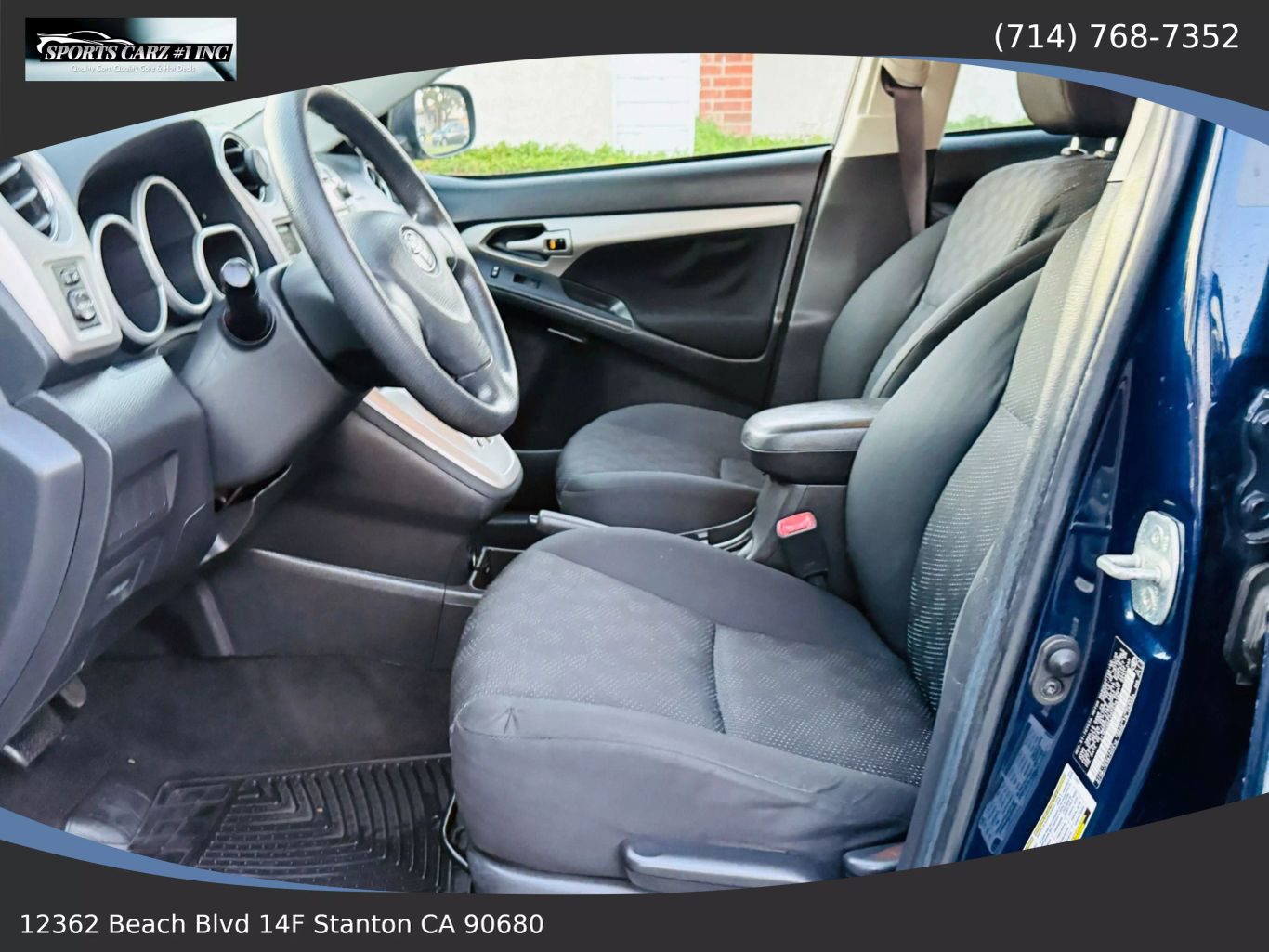 2009 TOYOTA MATRIX WAGON 4-CYL, 1.8 LITER SPORT WAGON 4D