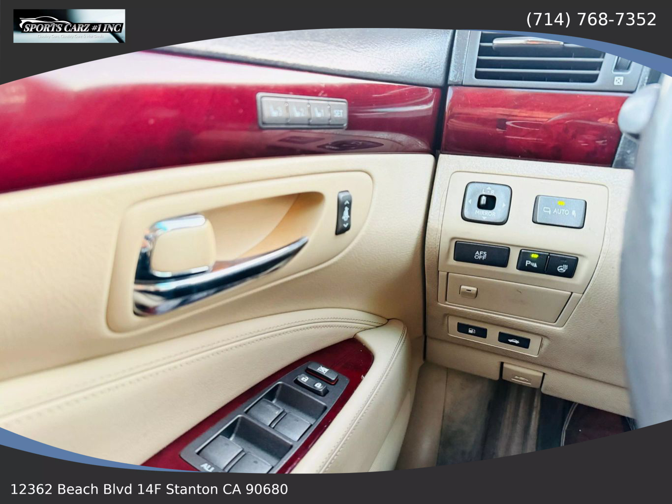 2007 LEXUS LS SEDAN V8, 4.6 LITER LS 460 SEDAN 4D