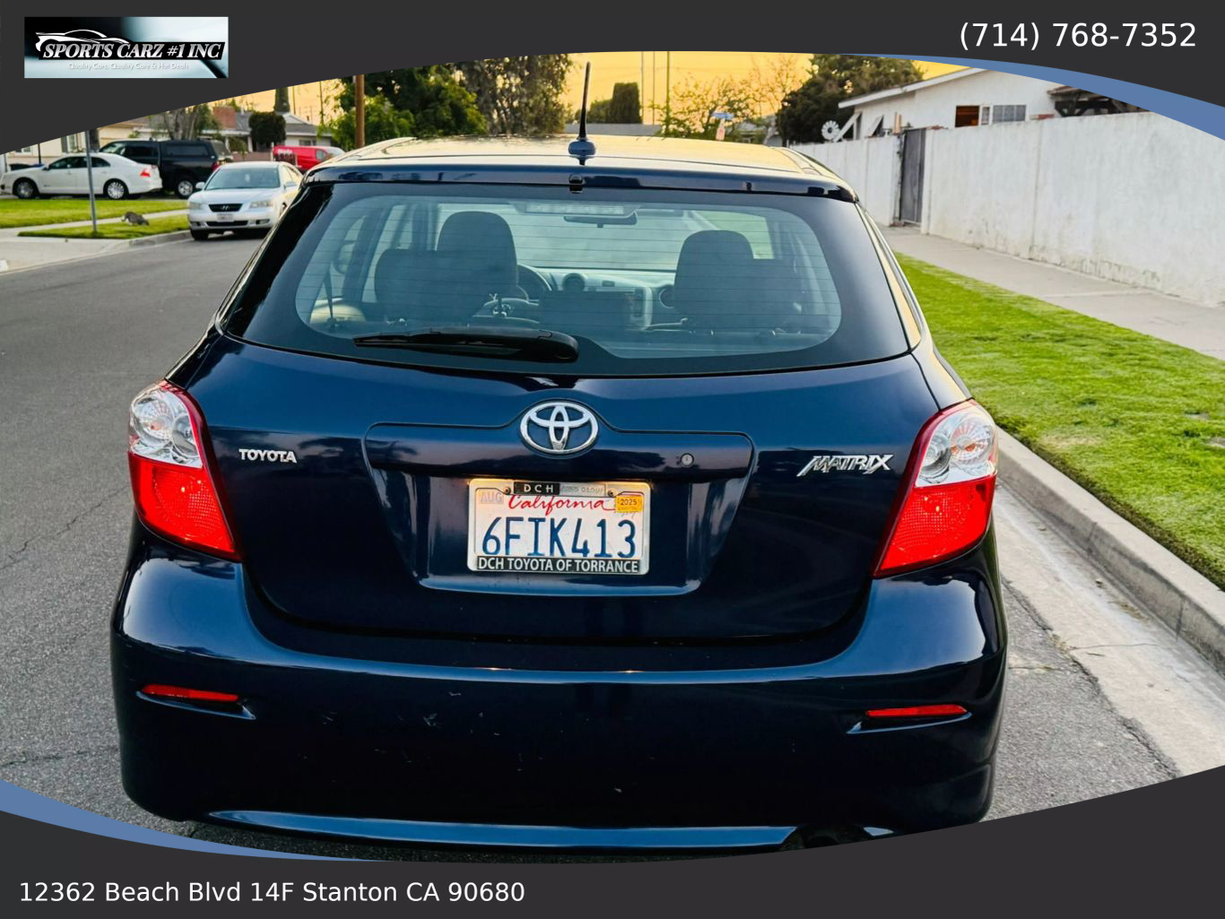 2009 TOYOTA MATRIX WAGON 4-CYL, 1.8 LITER SPORT WAGON 4D