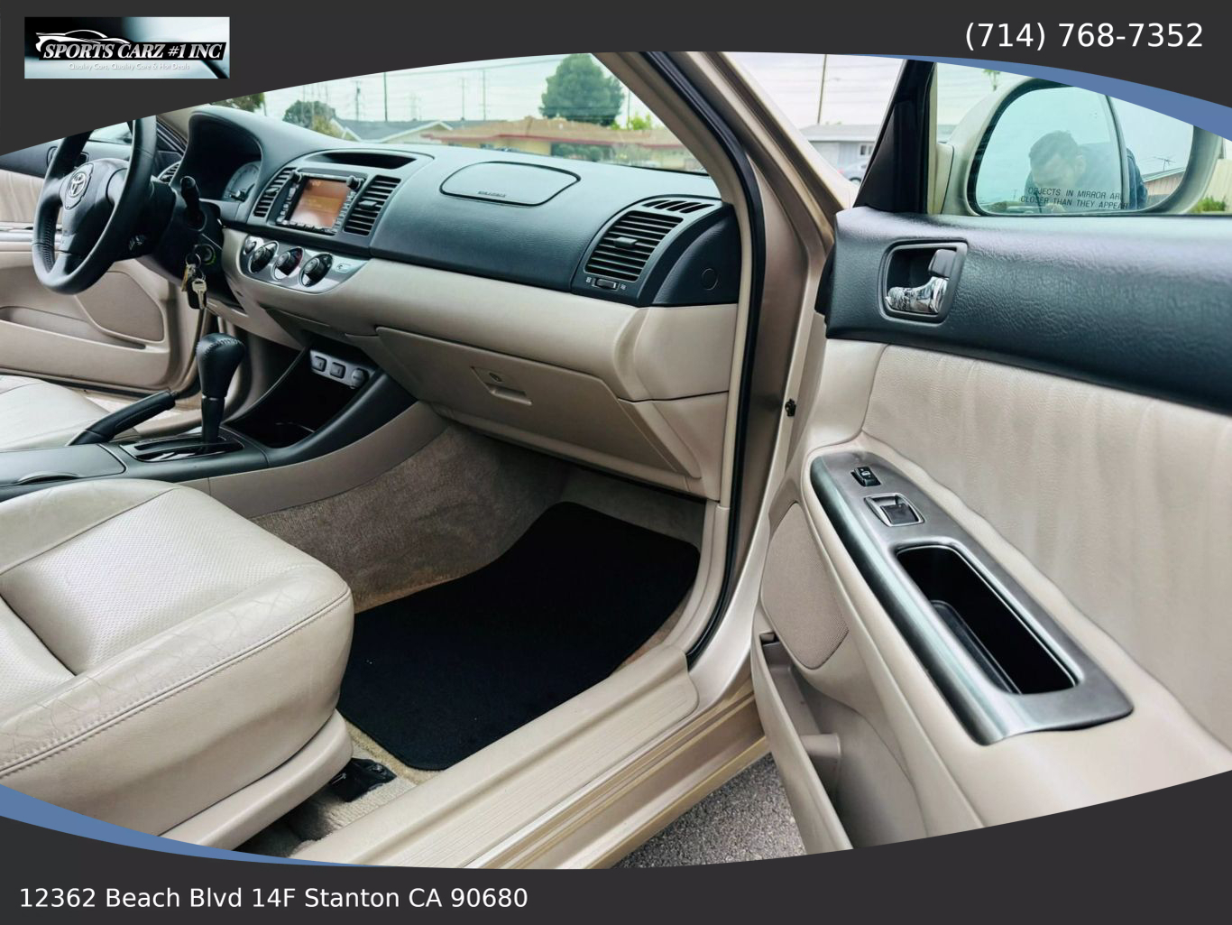 2002 TOYOTA CAMRY SEDAN V6, 3.0 LITER XLE SEDAN 4D