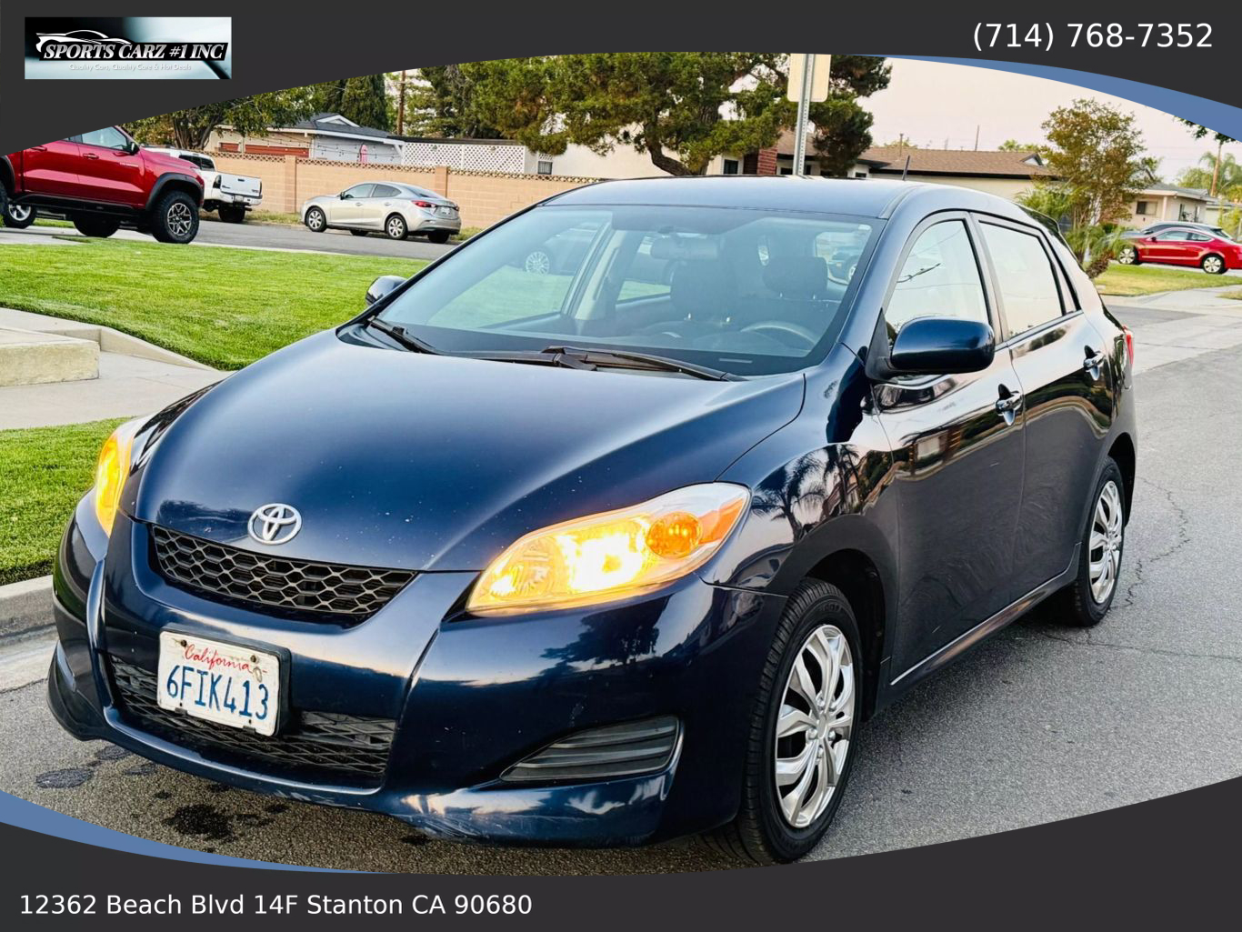 2009 TOYOTA MATRIX WAGON 4-CYL, 1.8 LITER SPORT WAGON 4D