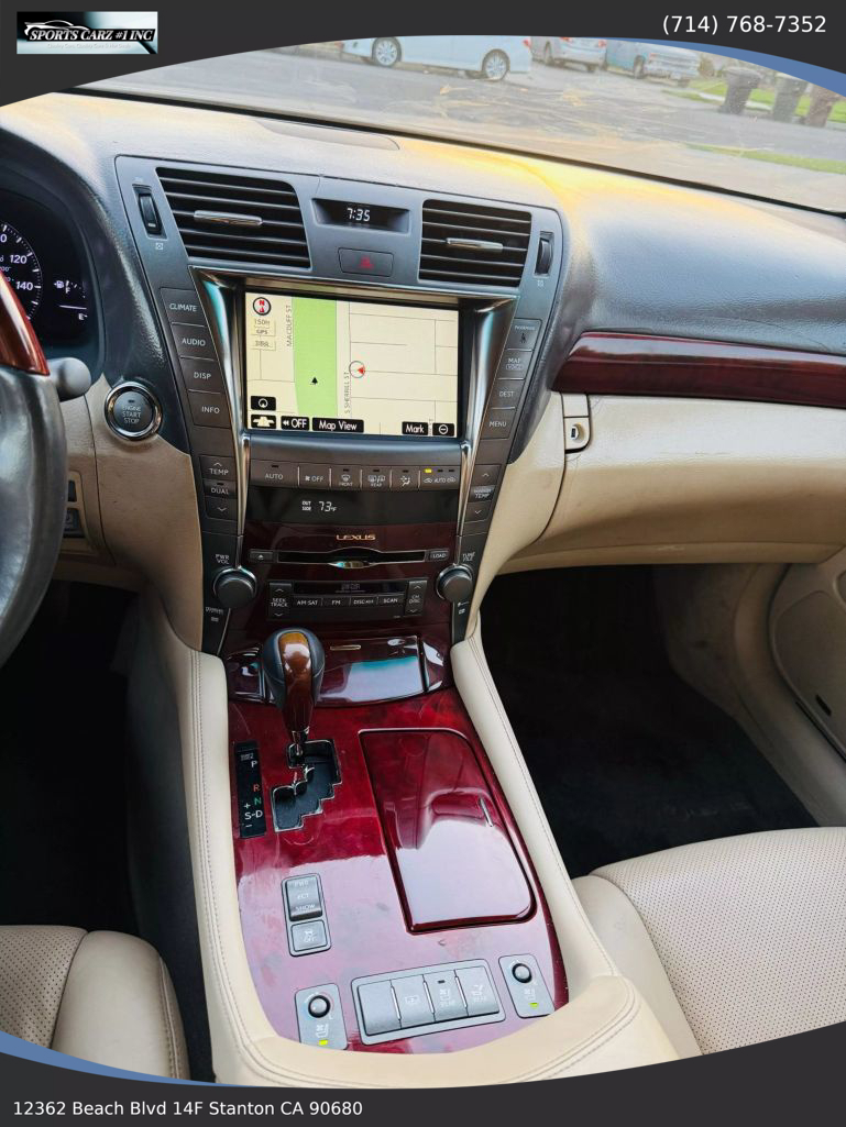 2007 LEXUS LS SEDAN V8, 4.6 LITER LS 460 SEDAN 4D