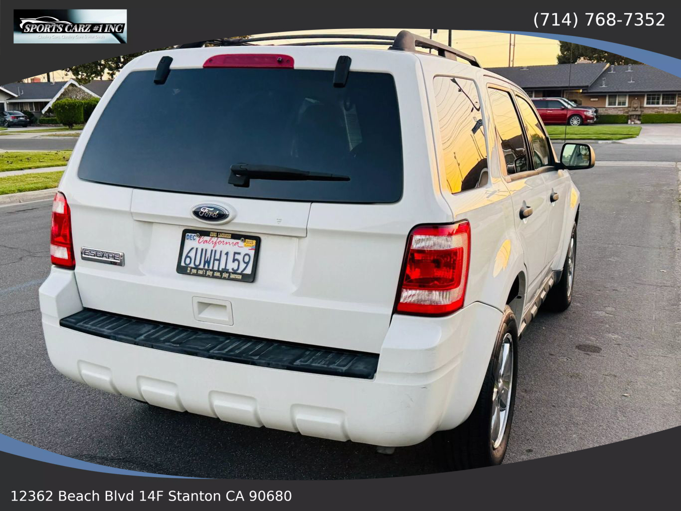 2010 FORD ESCAPE SUV 4-CYL, 2.5 LITER XLT SPORT UTILITY 4D