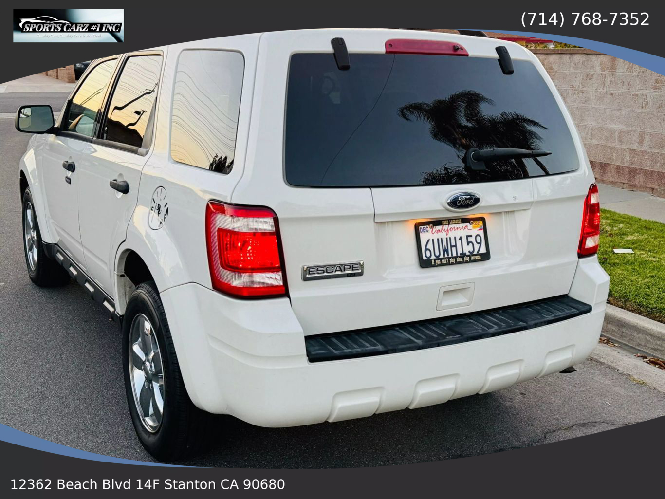 2010 FORD ESCAPE SUV 4-CYL, 2.5 LITER XLT SPORT UTILITY 4D