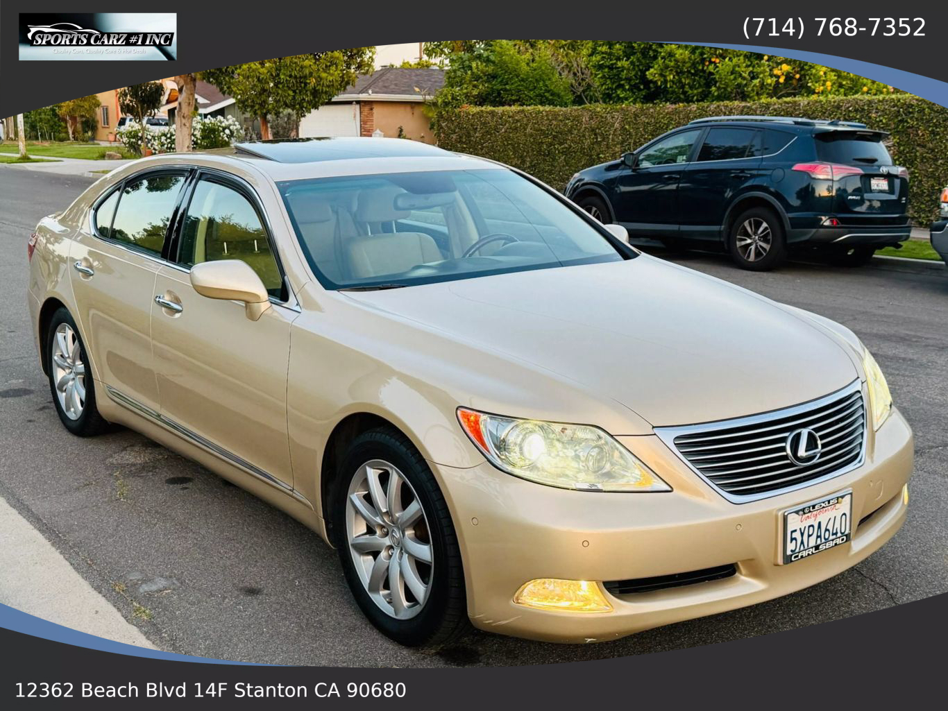 2007 LEXUS LS SEDAN V8, 4.6 LITER LS 460 SEDAN 4D