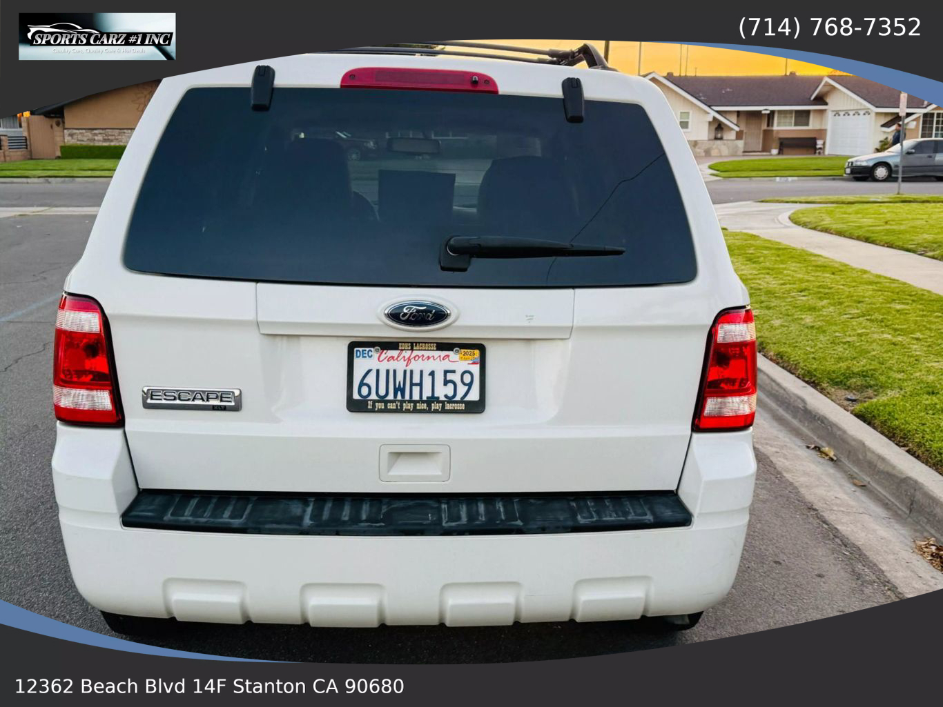 2010 FORD ESCAPE SUV 4-CYL, 2.5 LITER XLT SPORT UTILITY 4D