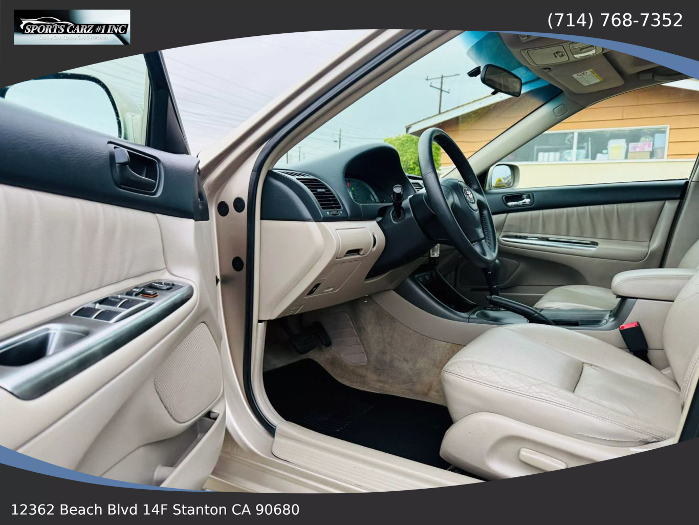 2002 TOYOTA CAMRY SEDAN V6, 3.0 LITER XLE SEDAN 4D