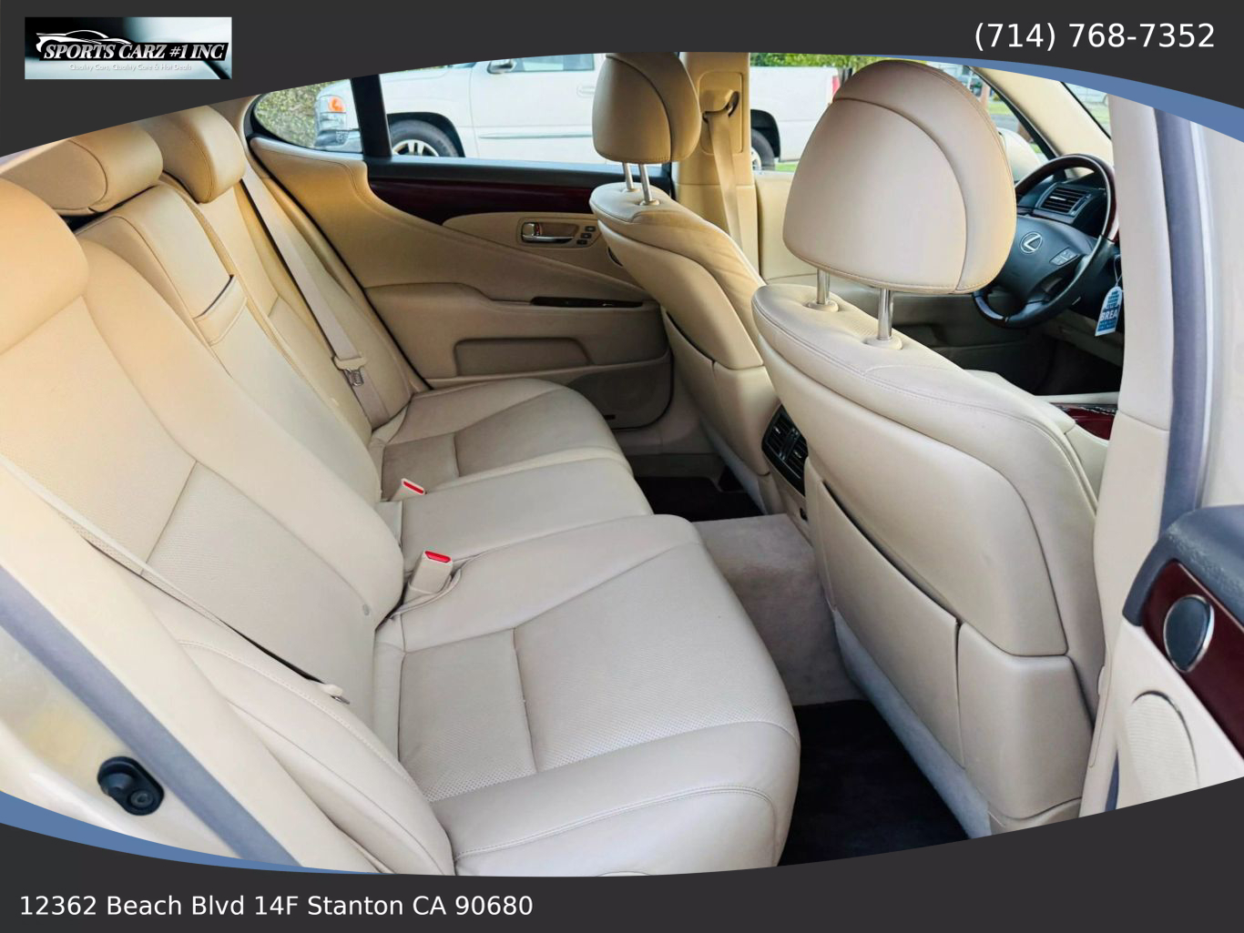 2007 LEXUS LS SEDAN V8, 4.6 LITER LS 460 SEDAN 4D