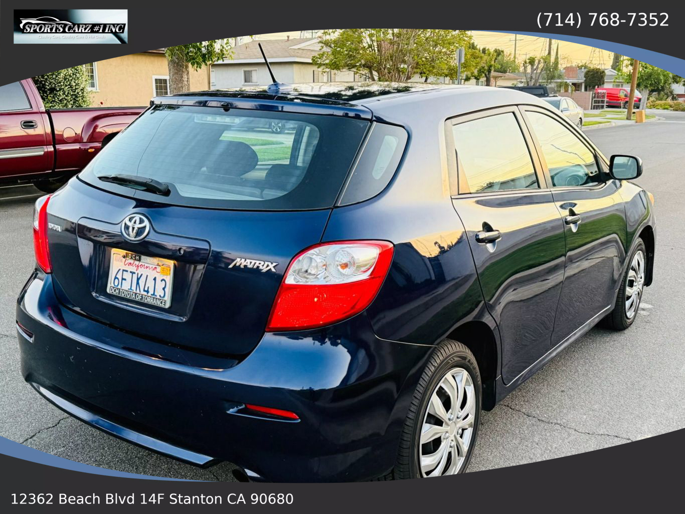 2009 TOYOTA MATRIX WAGON 4-CYL, 1.8 LITER SPORT WAGON 4D