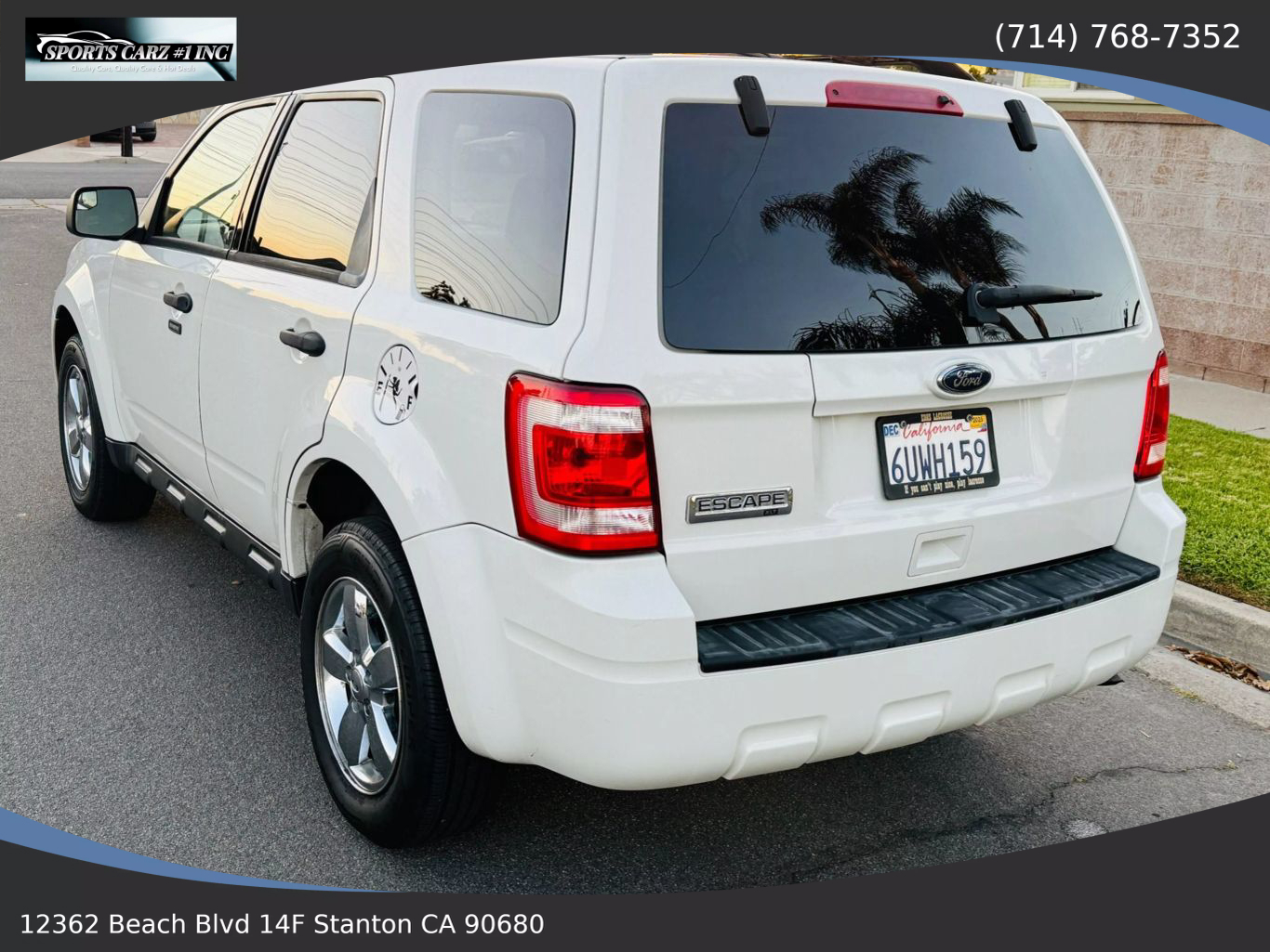 2010 FORD ESCAPE SUV 4-CYL, 2.5 LITER XLT SPORT UTILITY 4D