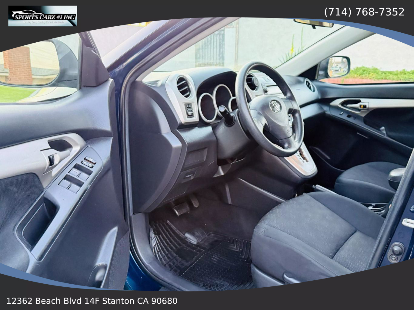 2009 TOYOTA MATRIX WAGON 4-CYL, 1.8 LITER SPORT WAGON 4D