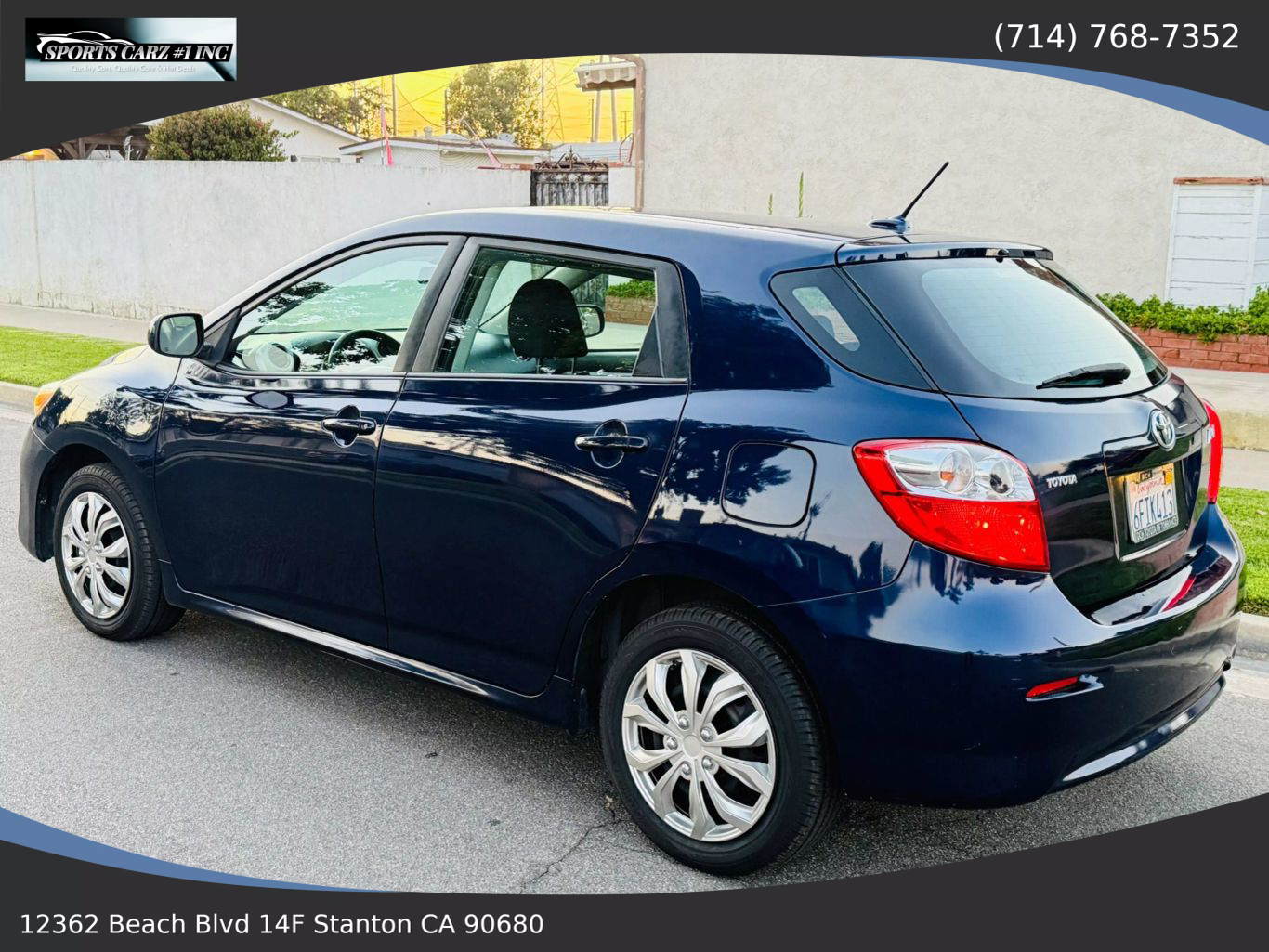 2009 TOYOTA MATRIX WAGON 4-CYL, 1.8 LITER SPORT WAGON 4D