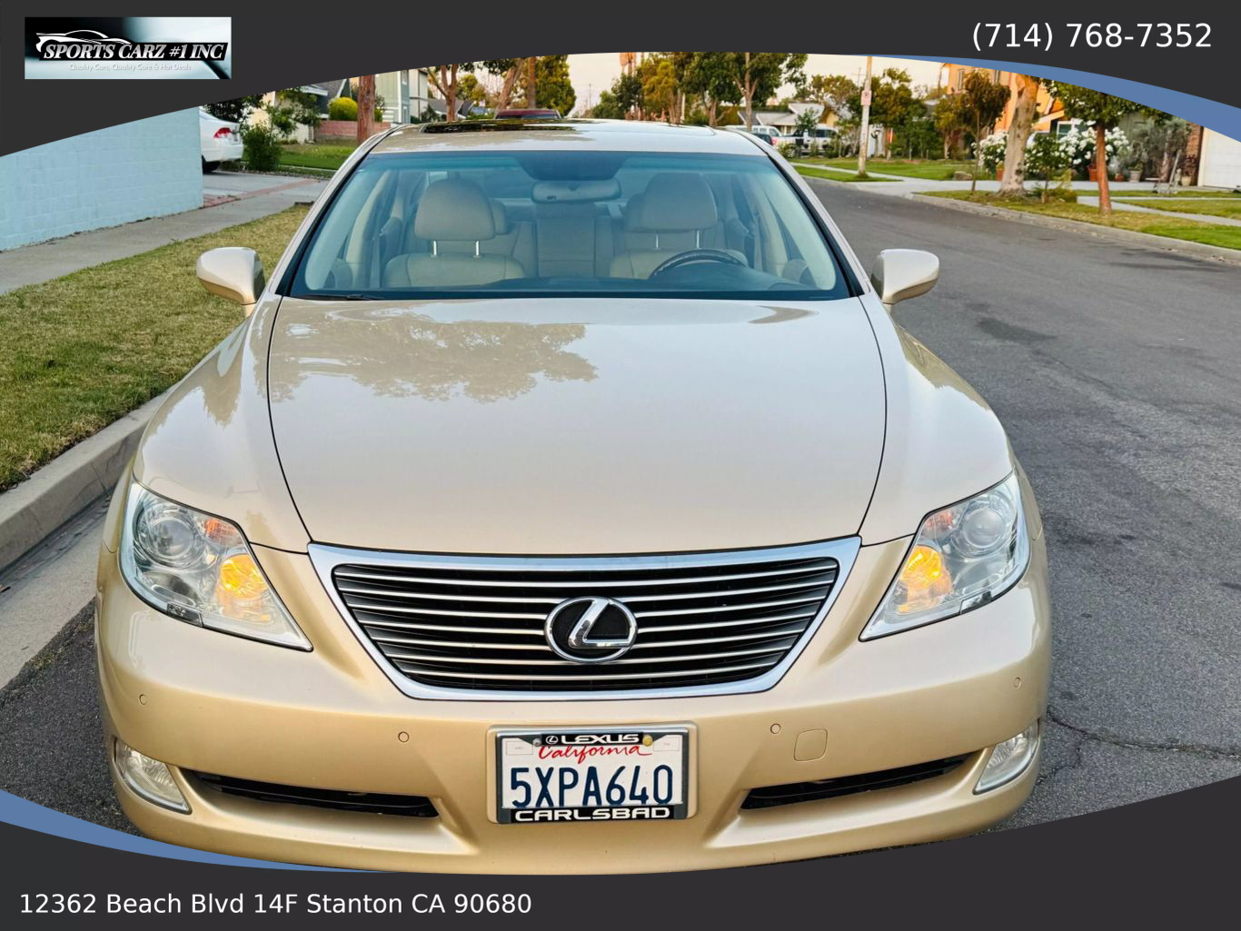 2007 LEXUS LS SEDAN V8, 4.6 LITER LS 460 SEDAN 4D
