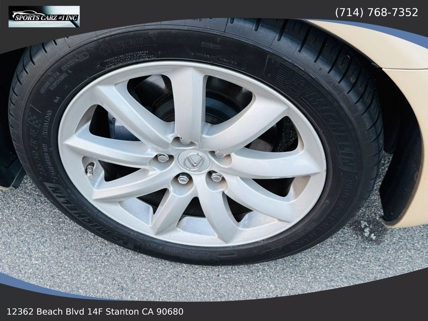 2007 LEXUS LS SEDAN V8, 4.6 LITER LS 460 SEDAN 4D