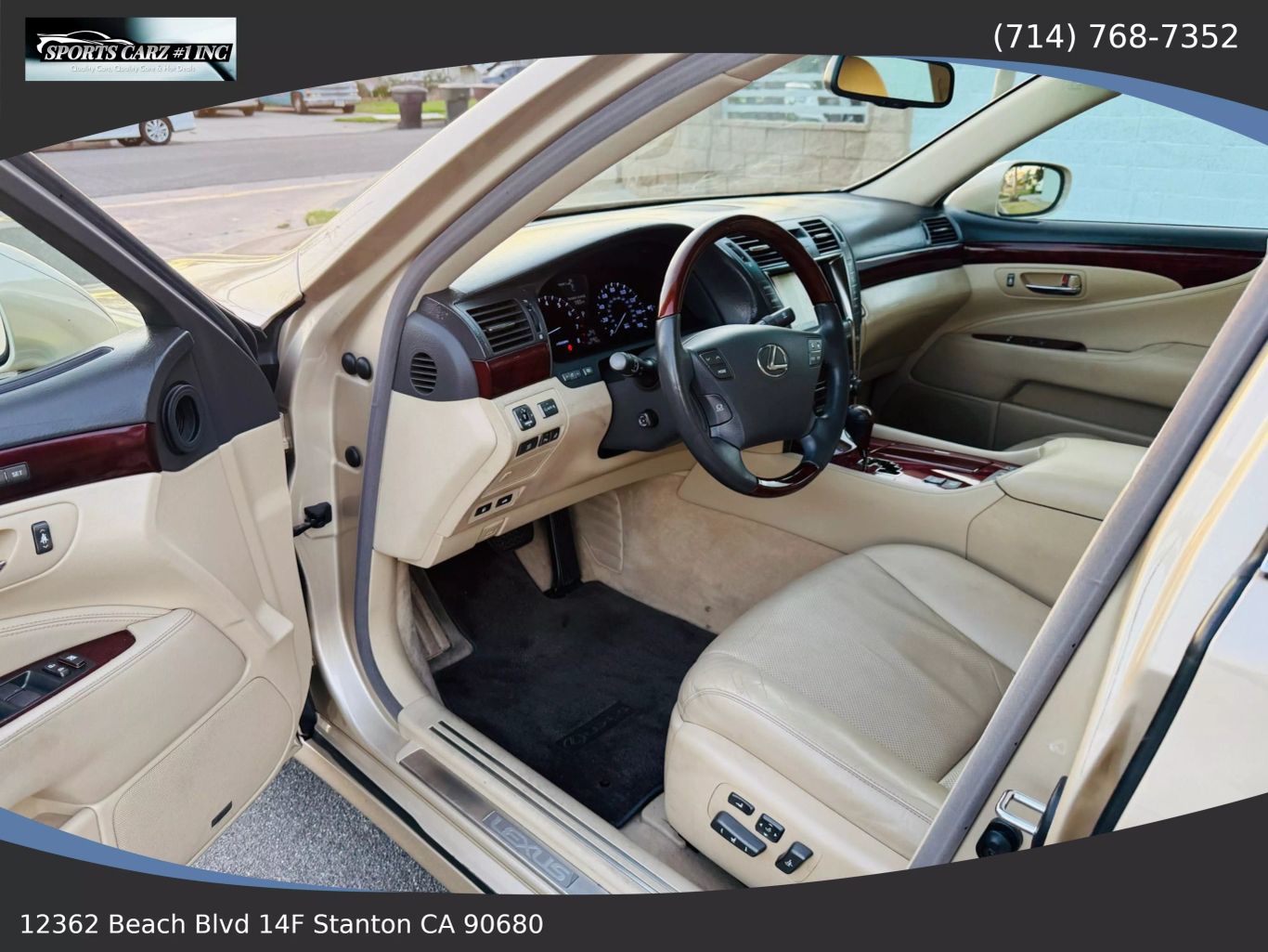 2007 LEXUS LS SEDAN V8, 4.6 LITER LS 460 SEDAN 4D