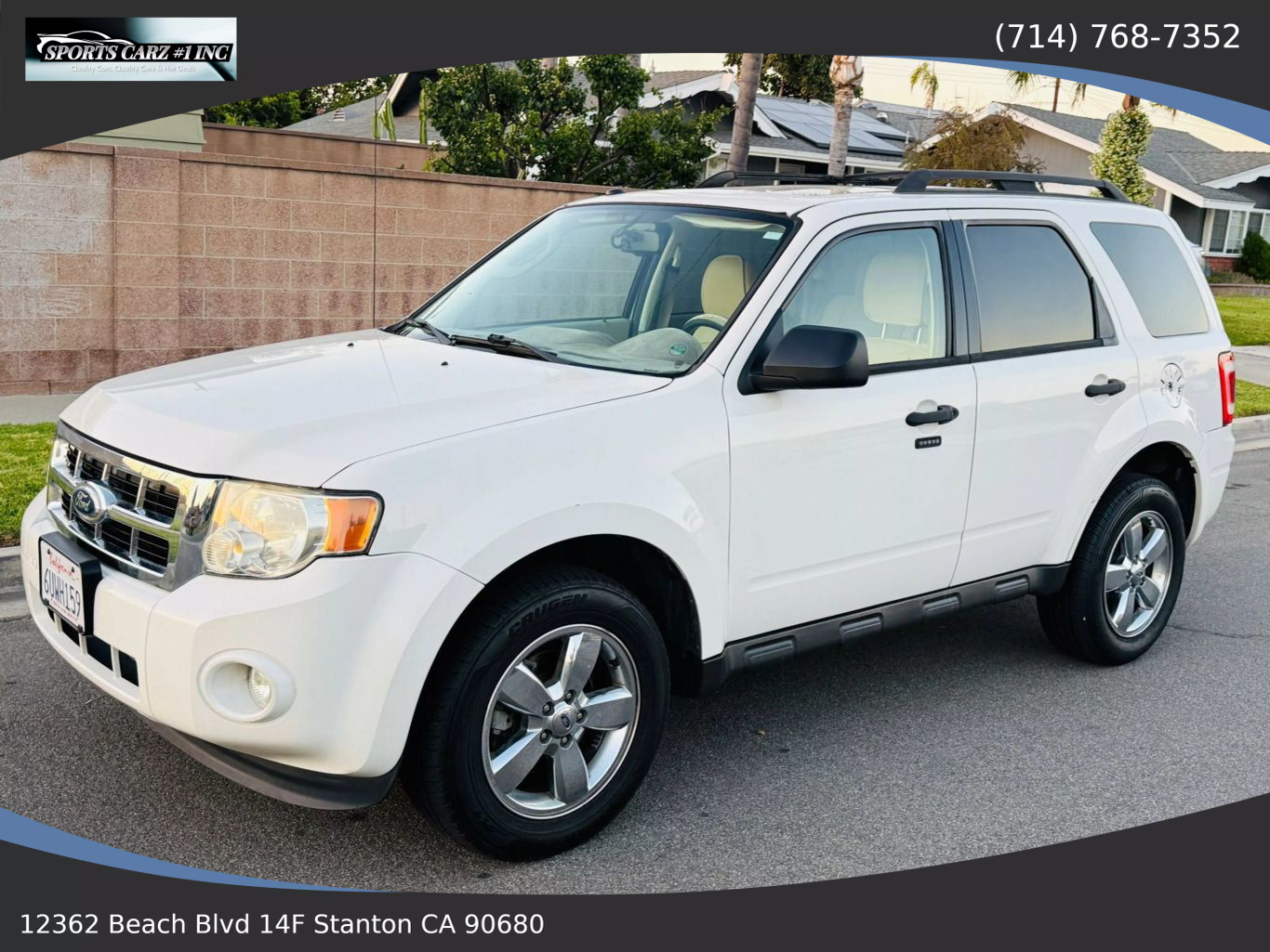 2010 FORD ESCAPE SUV 4-CYL, 2.5 LITER XLT SPORT UTILITY 4D