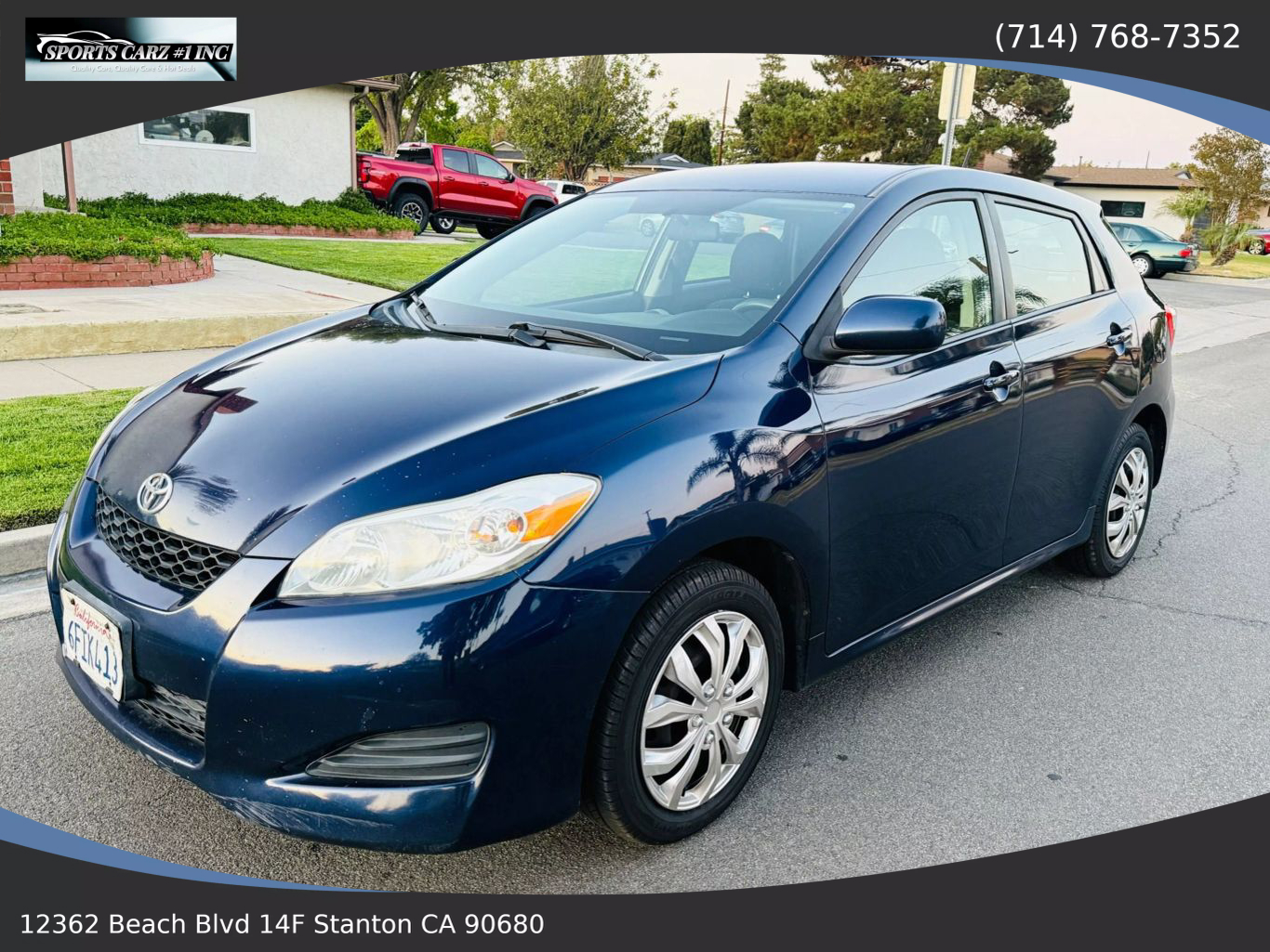 2009 TOYOTA MATRIX WAGON 4-CYL, 1.8 LITER SPORT WAGON 4D
