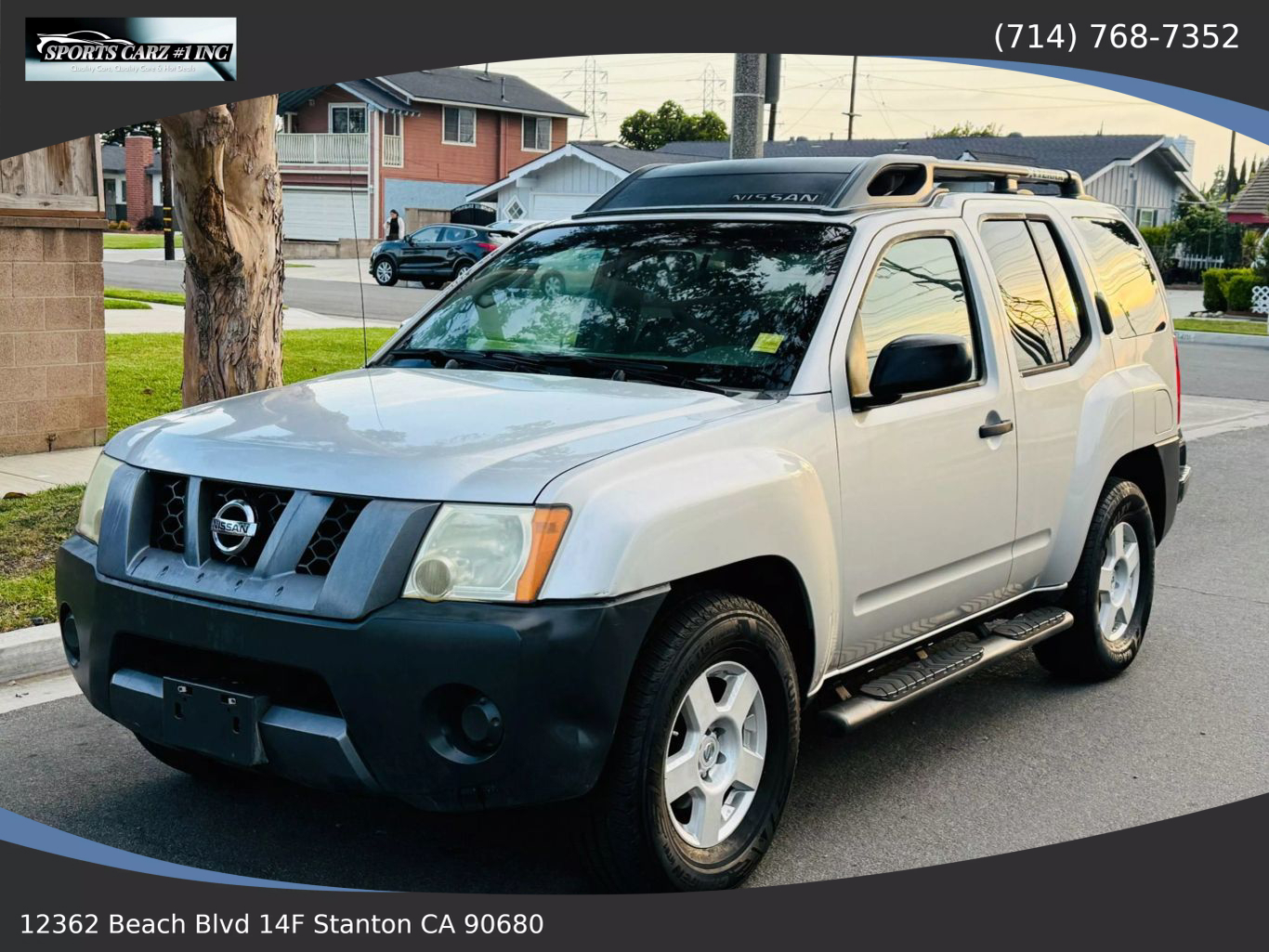 2006 NISSAN XTERRA SUV V6, 4.0 LITER S SPORT UTILITY 4D